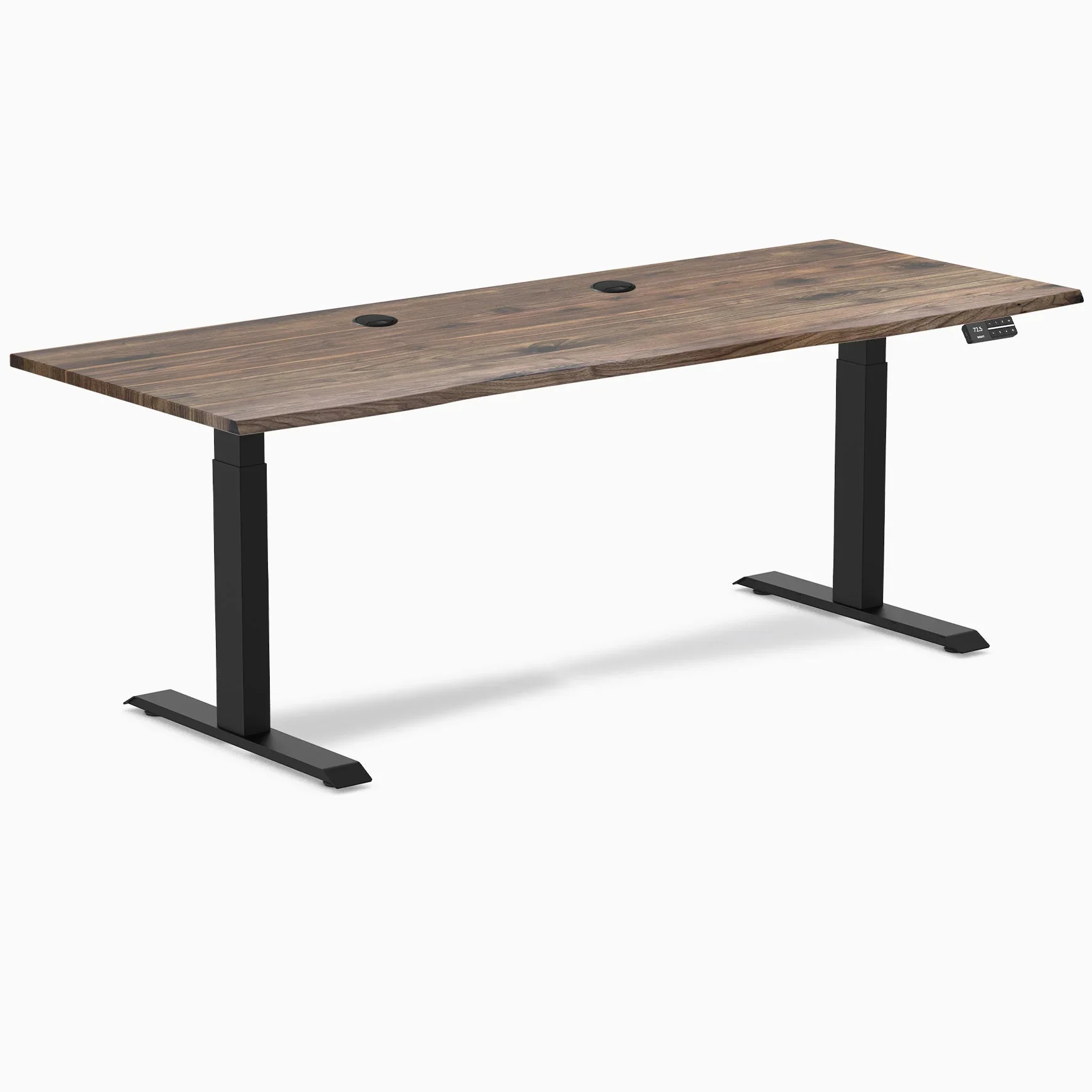 Desky Dual Laminate Sit Stand Desk - Image 154