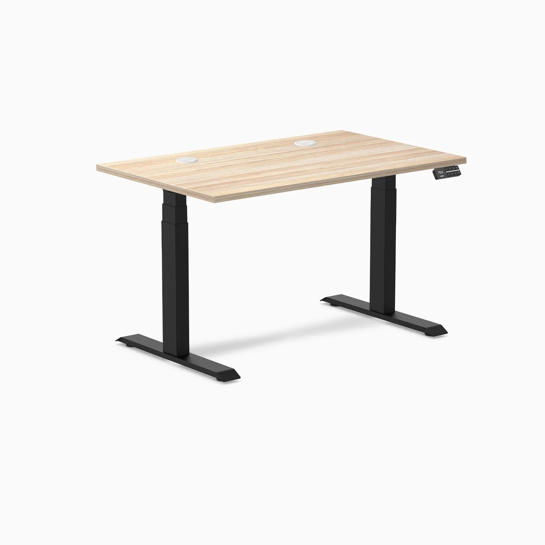 Desky Dual Laminate Sit Stand Desk - Image 157