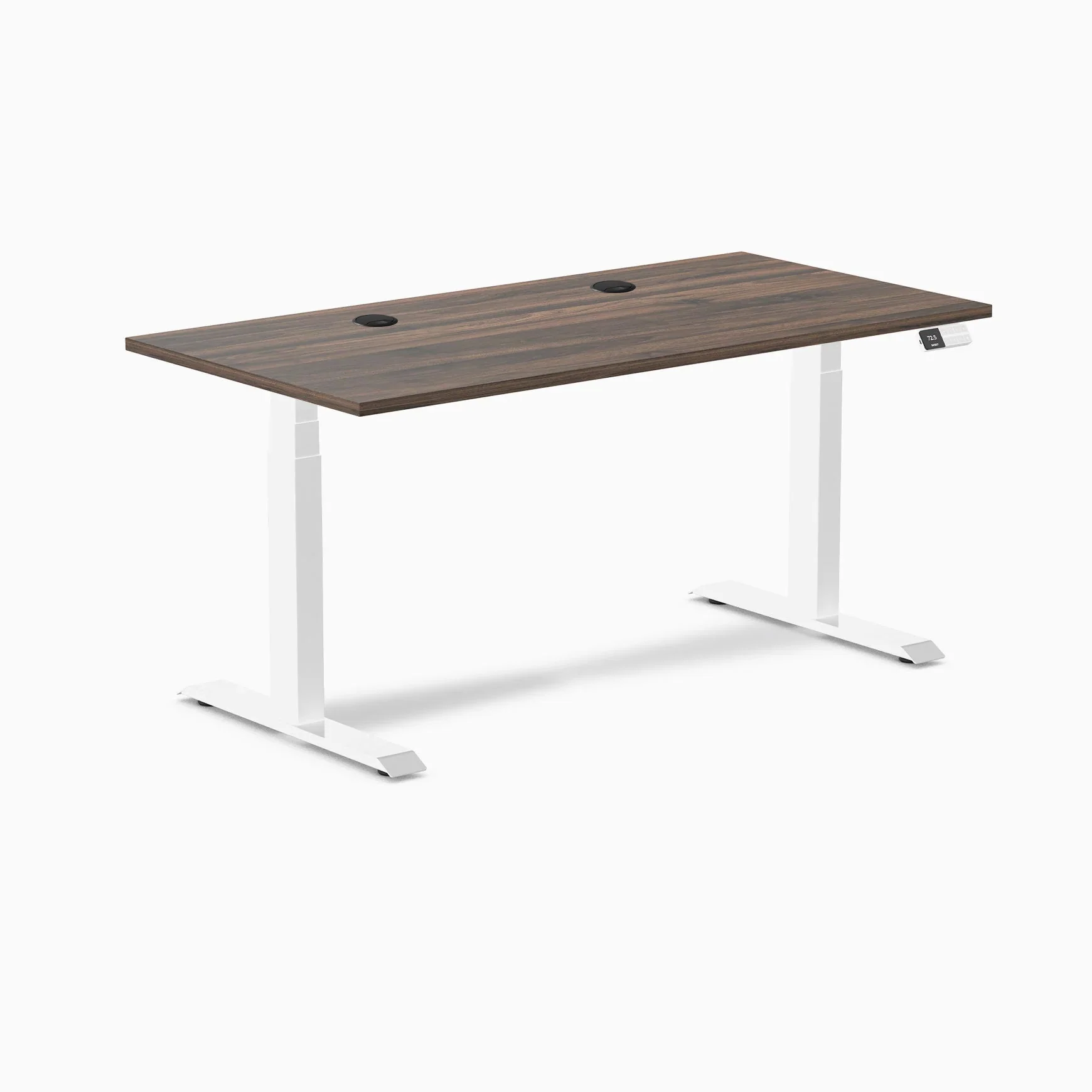 Desky Dual Laminate Sit Stand Desk - Image 170