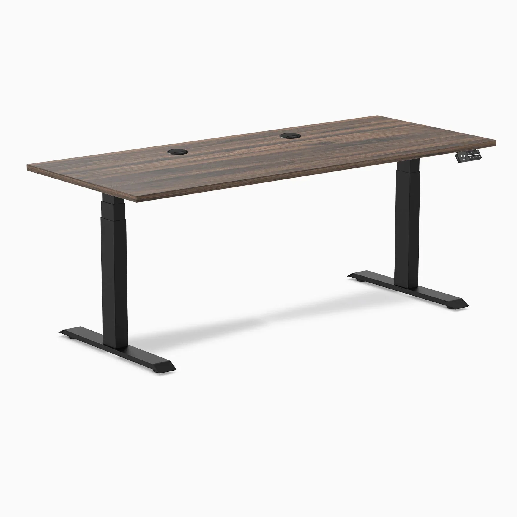 Desky Dual Laminate Sit Stand Desk - Image 172