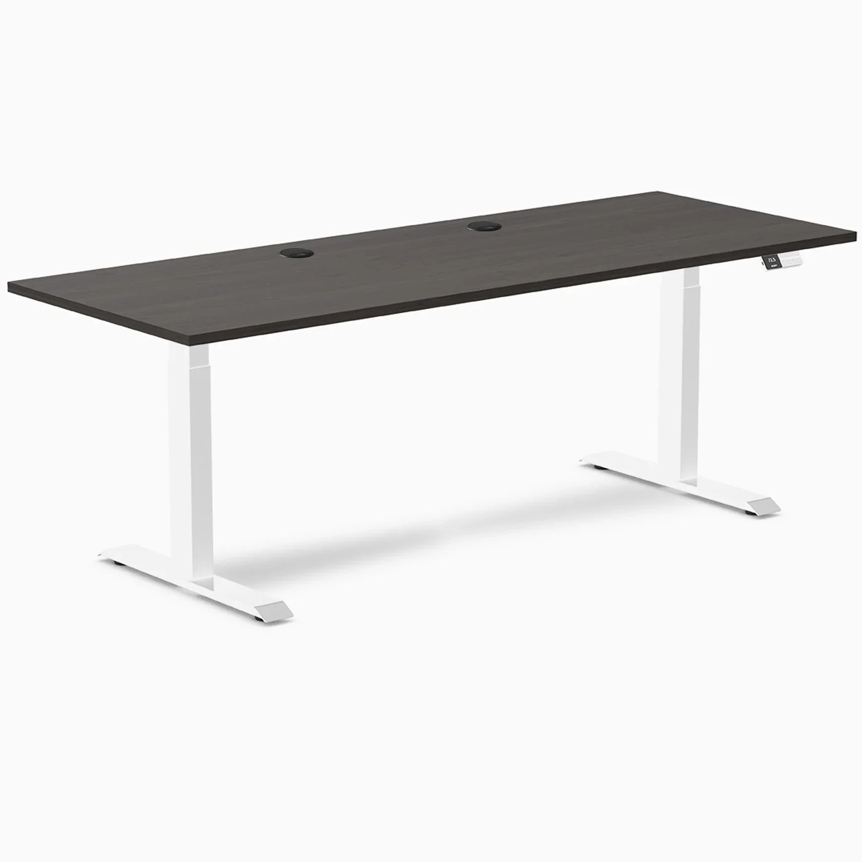 Desky Dual Laminate Sit Stand Desk - Image 185