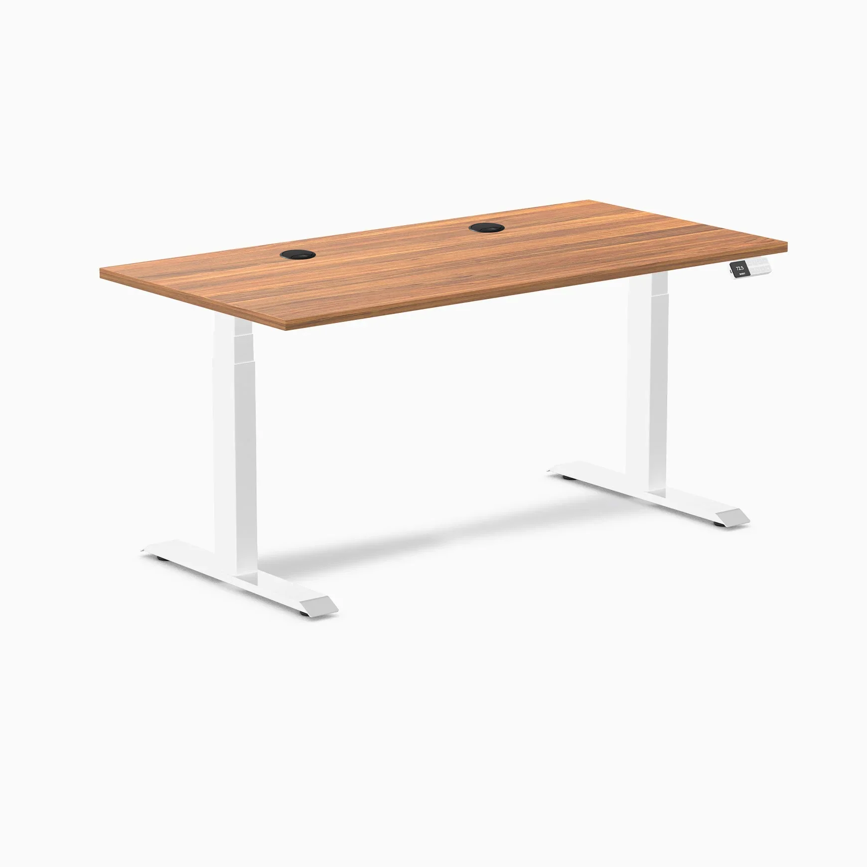 Desky Dual Laminate Sit Stand Desk - Image 203