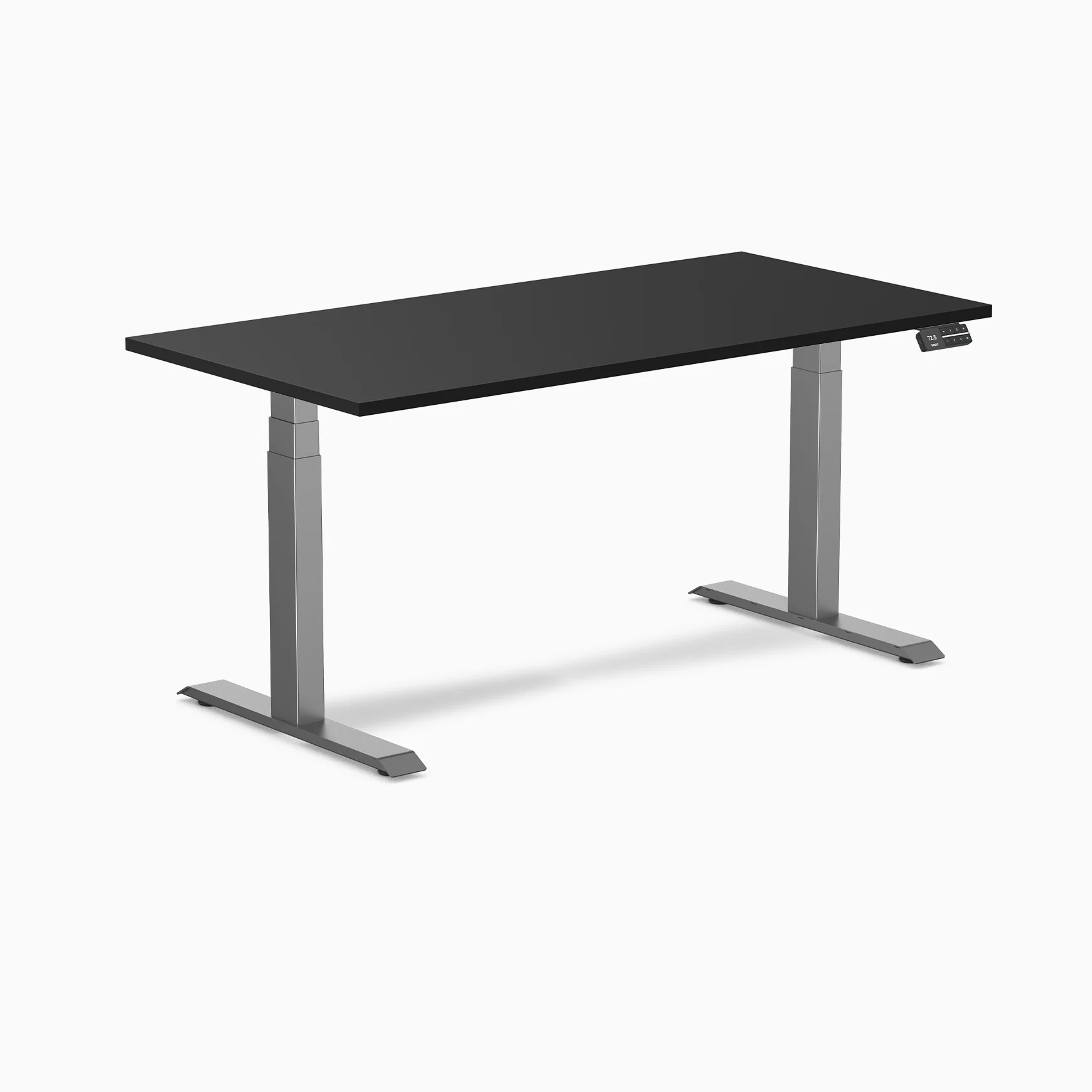 Desky Dual Laminate Sit Stand Desk - Image 22