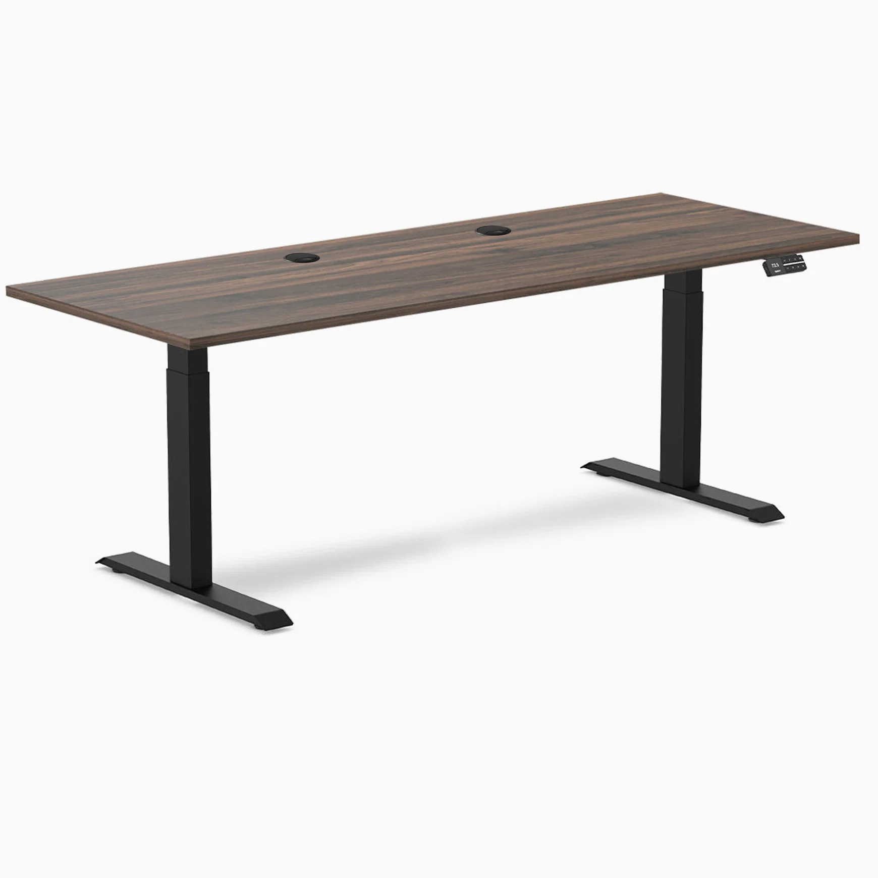 Desky Dual Laminate Sit Stand Desk - Image 222