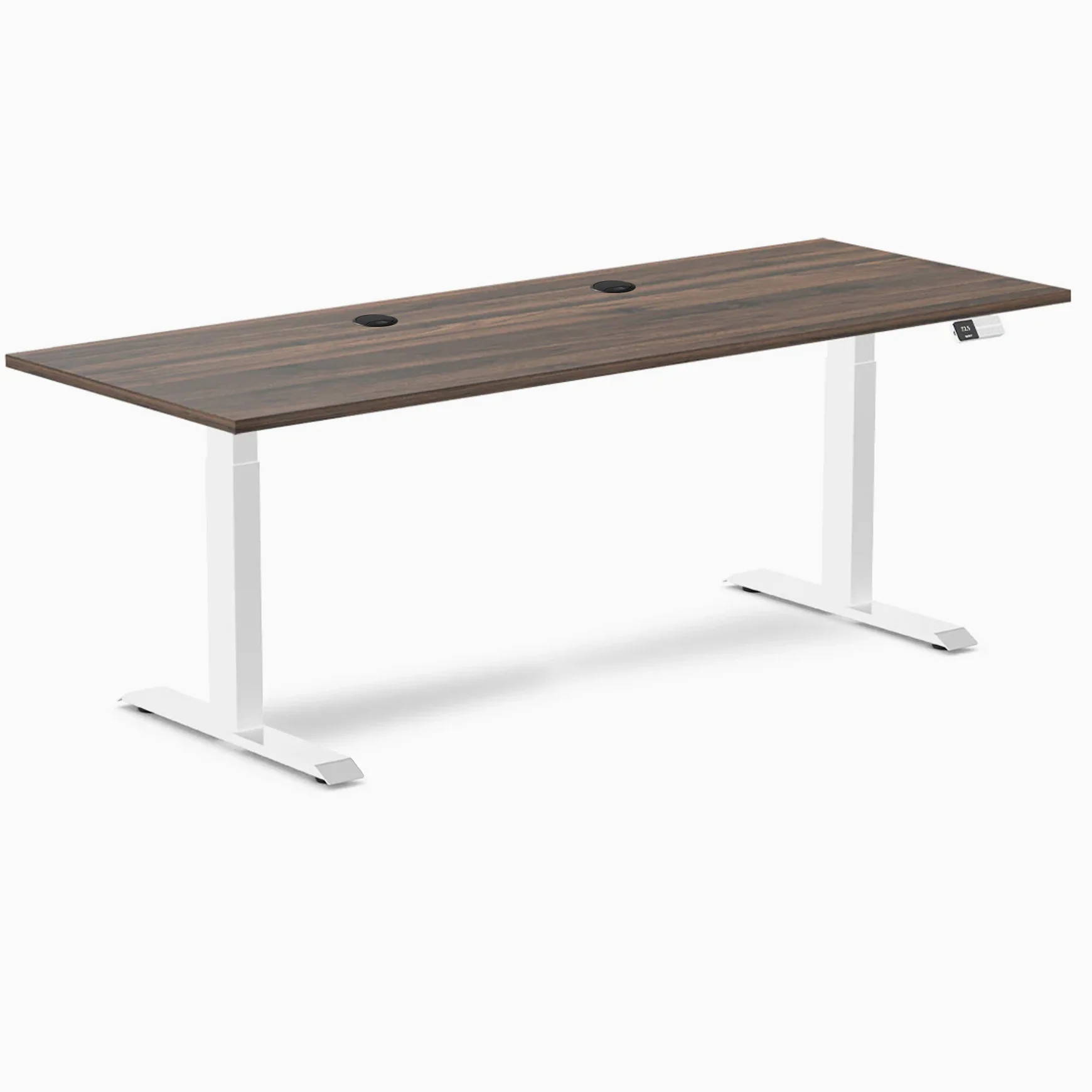 Desky Dual Laminate Sit Stand Desk - Image 223