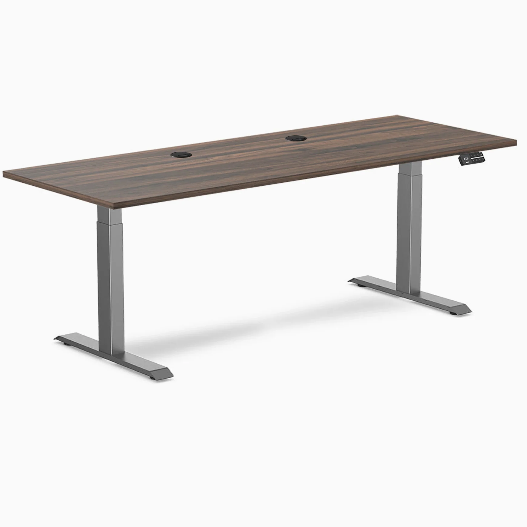 Desky Dual Laminate Sit Stand Desk - Image 224