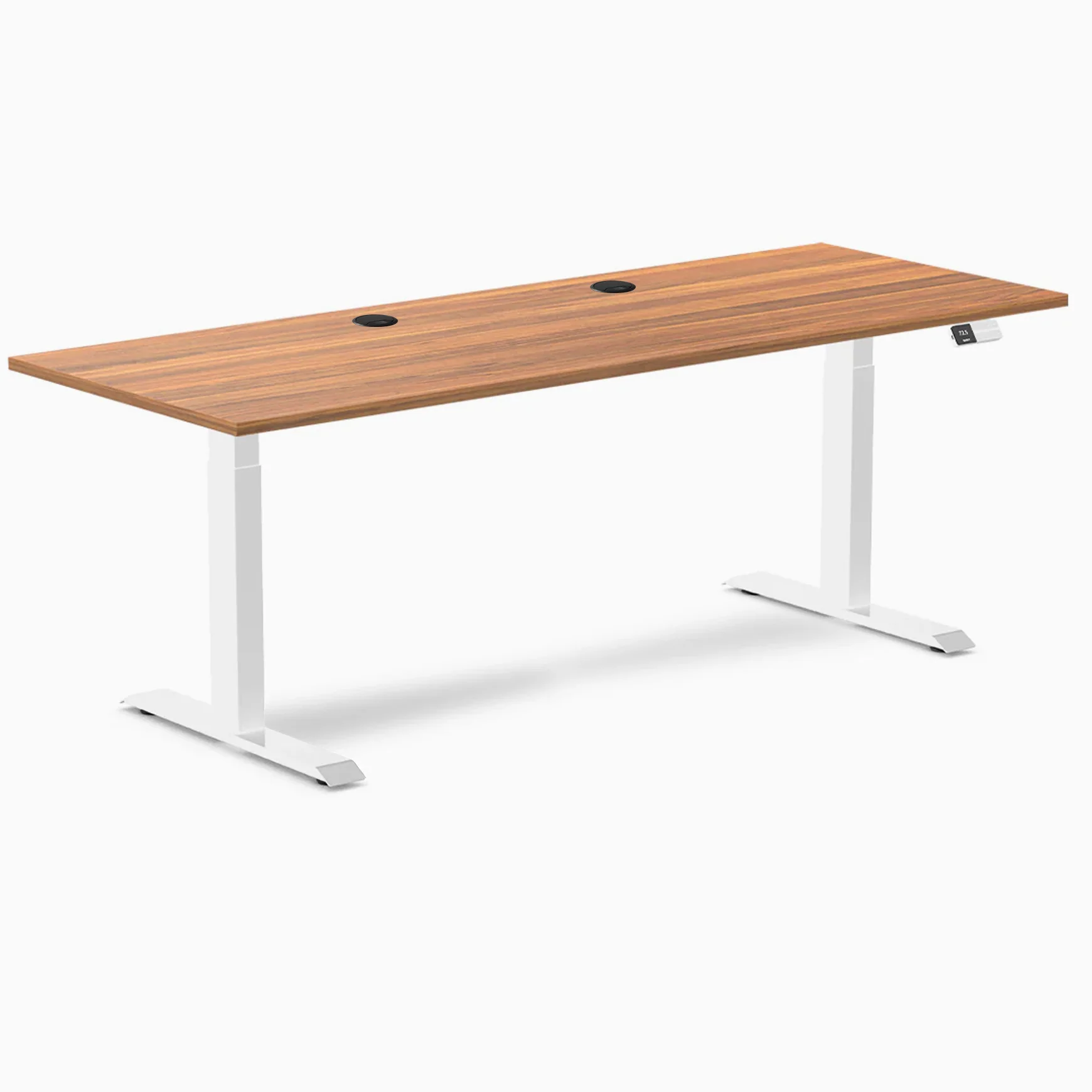 Desky Dual Laminate Sit Stand Desk - Image 226