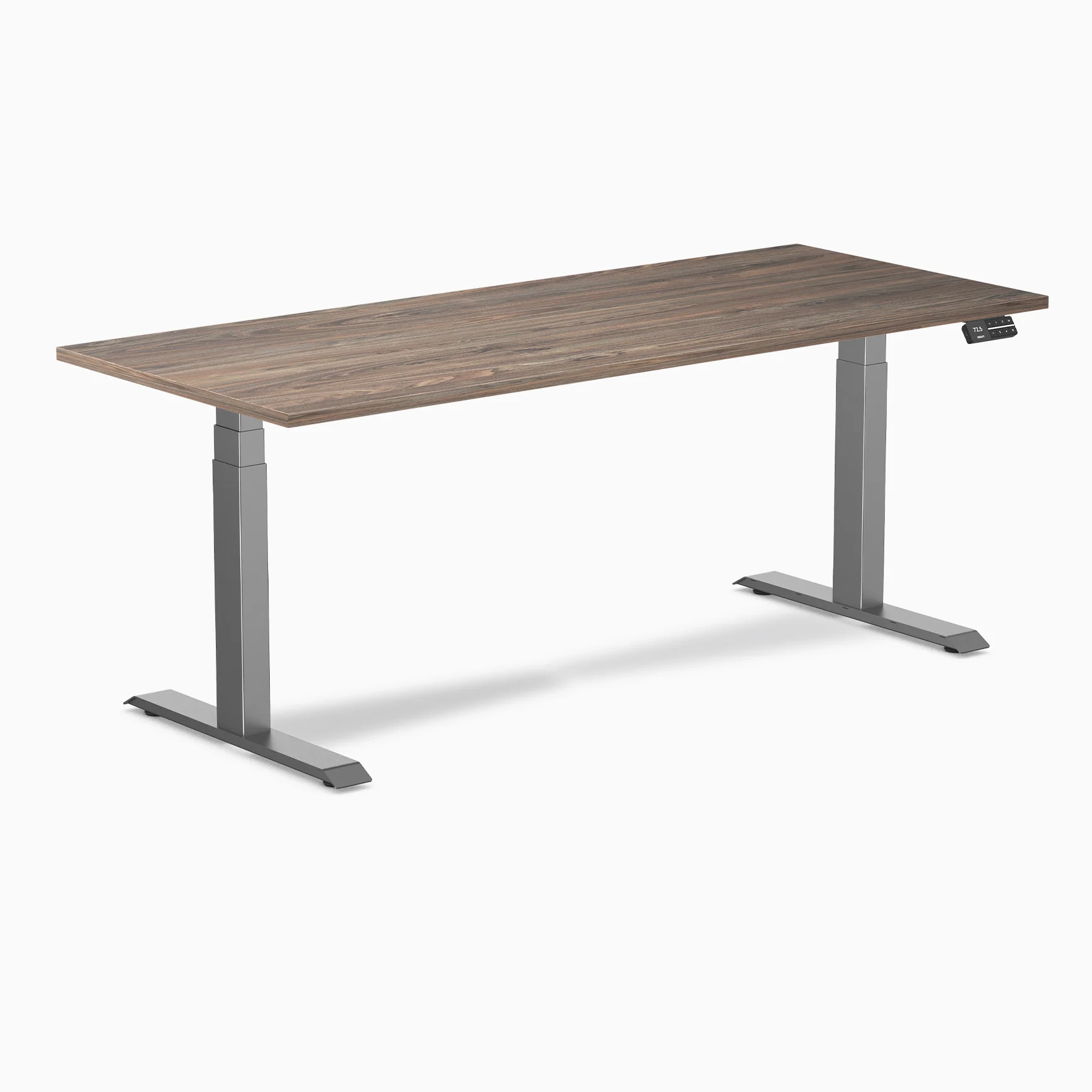 Desky Dual Laminate Sit Stand Desk - Image 26
