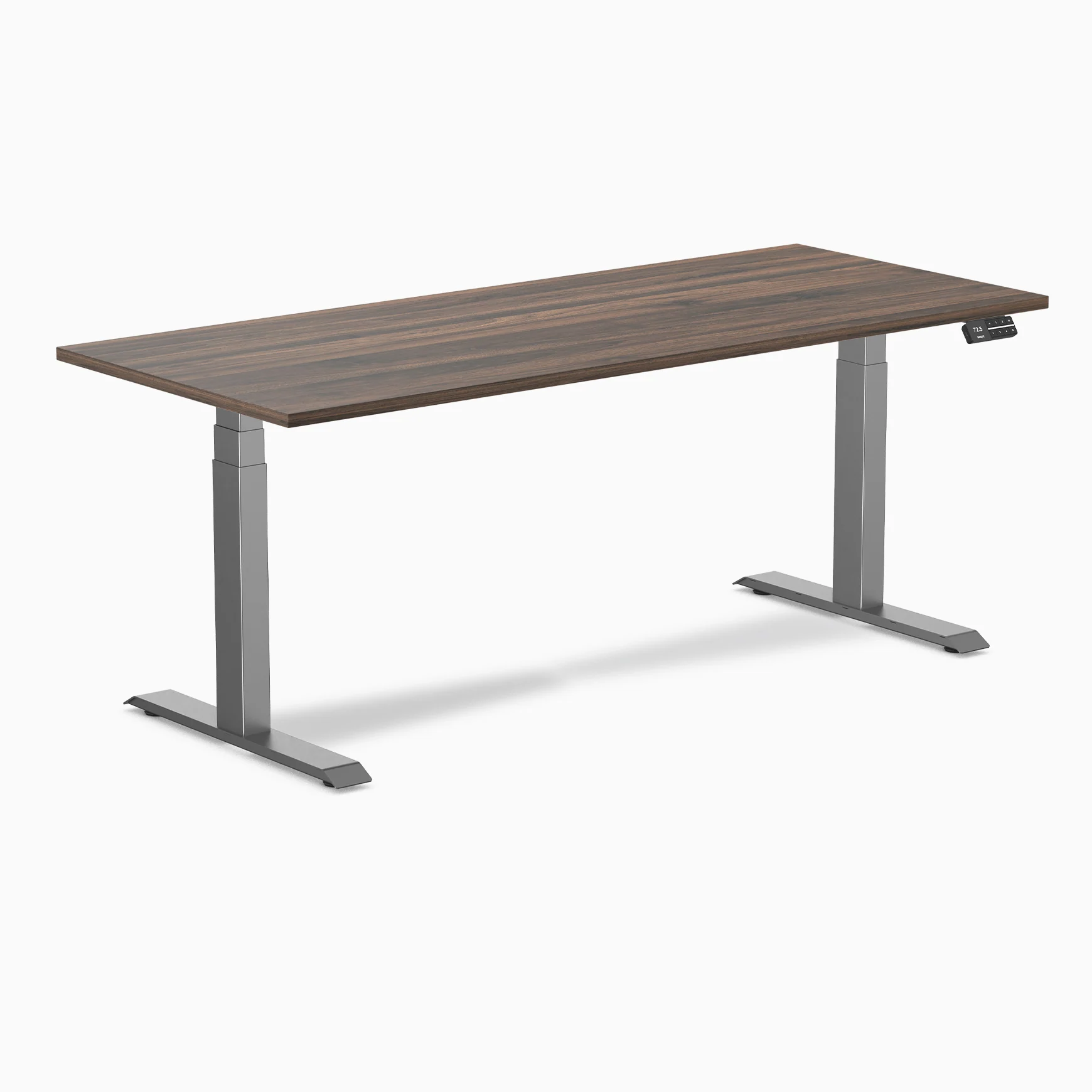 Desky Dual Laminate Sit Stand Desk - Image 32