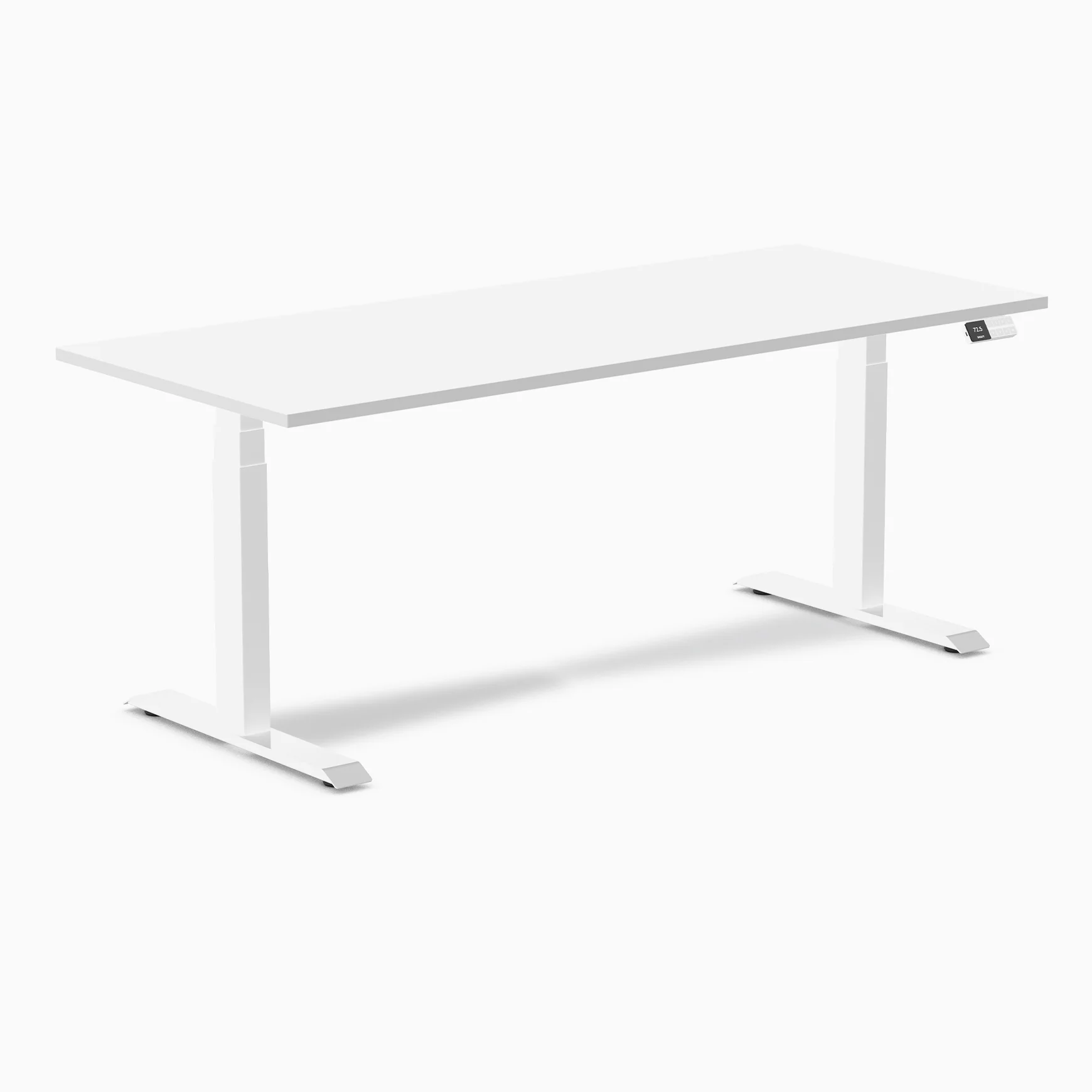 Desky Dual Laminate Sit Stand Desk - Image 50