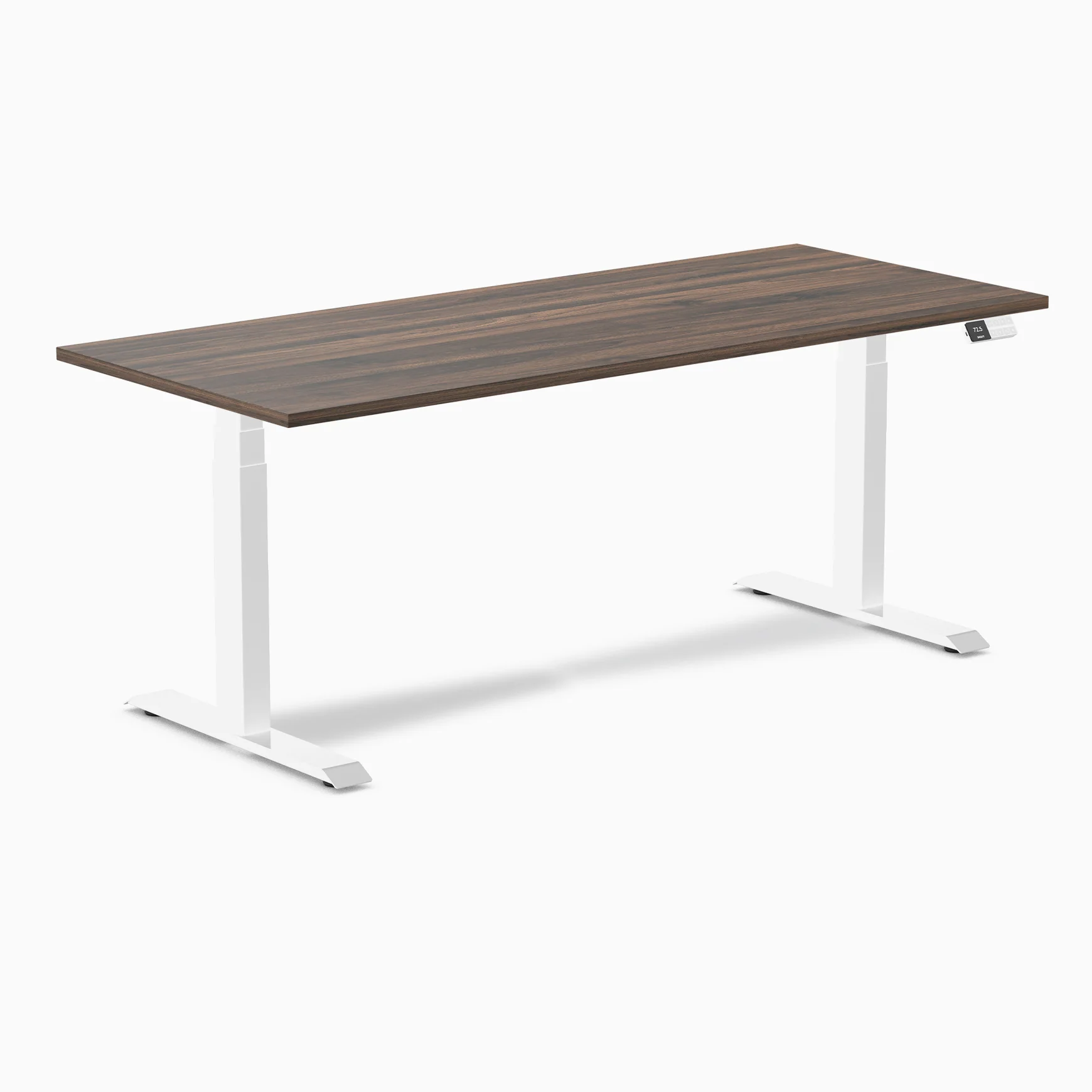 Desky Dual Laminate Sit Stand Desk - Image 74