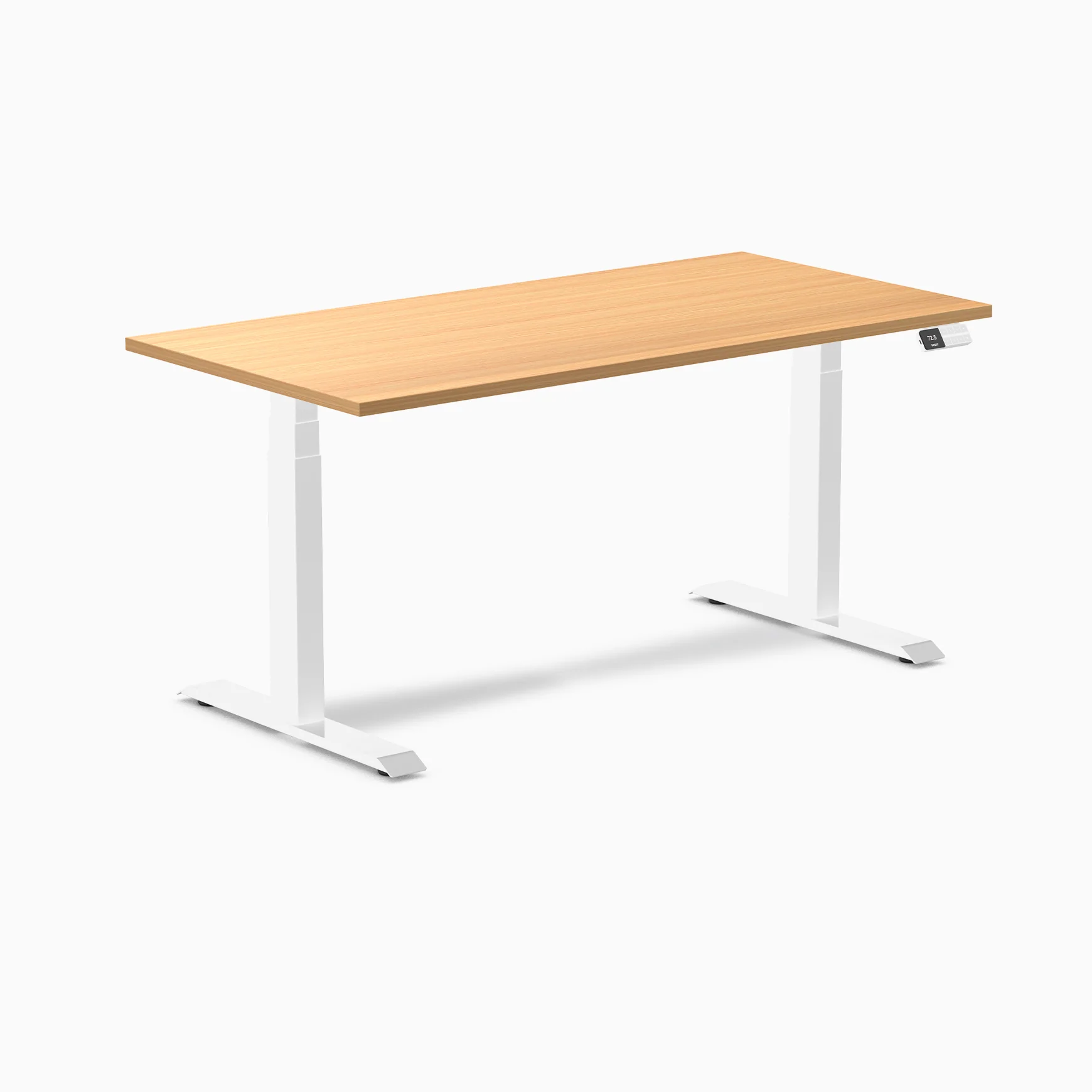 Desky Dual Laminate Sit Stand Desk - Image 96