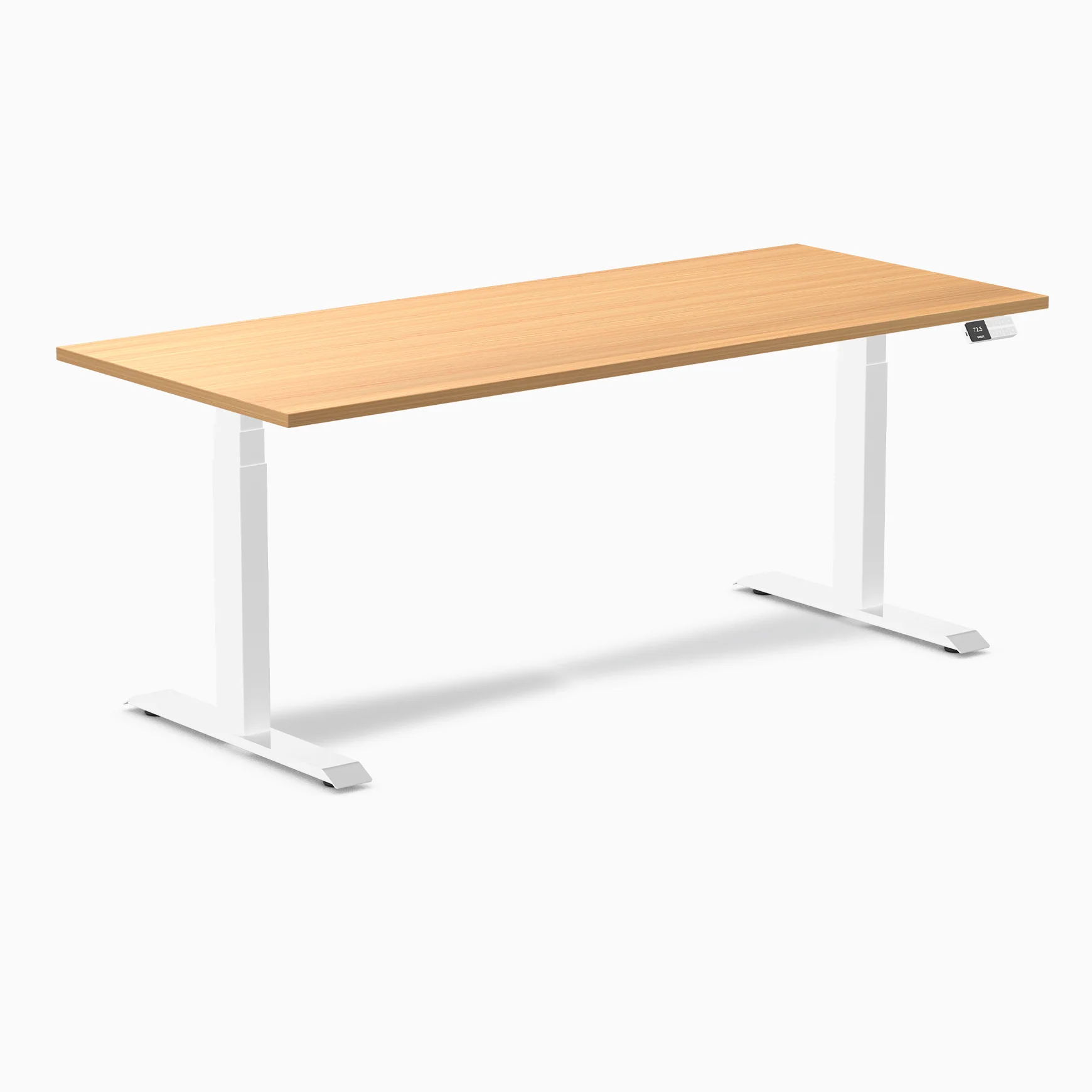Desky Dual Laminate Sit Stand Desk - Image 98