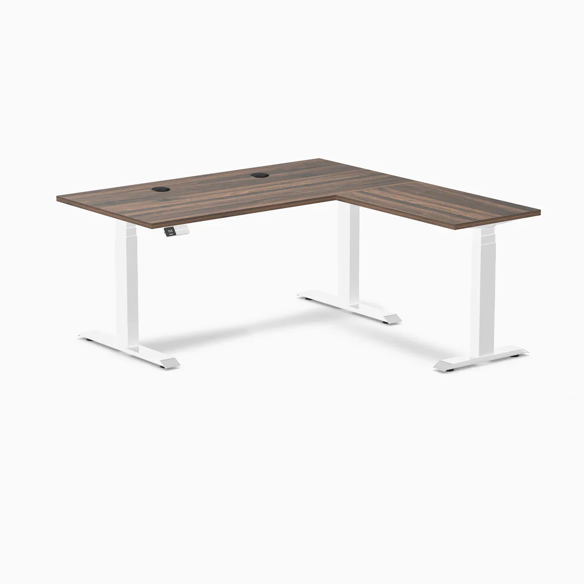 Desky L-Shape Laminate Sit Stand Desk - Image 109