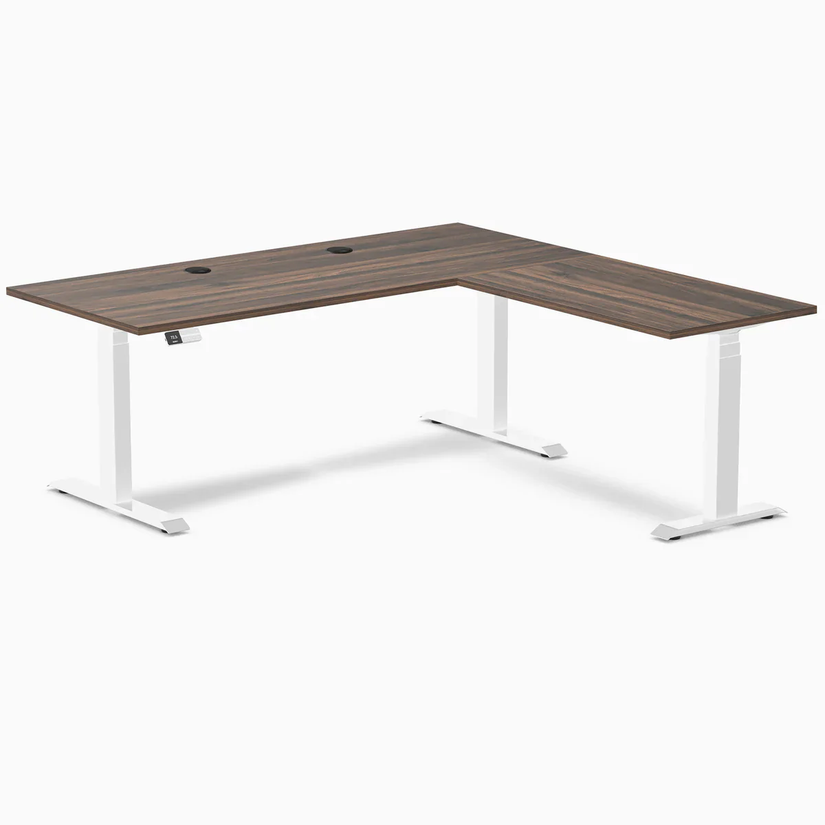 Desky L-Shape Laminate Sit Stand Desk - Image 113