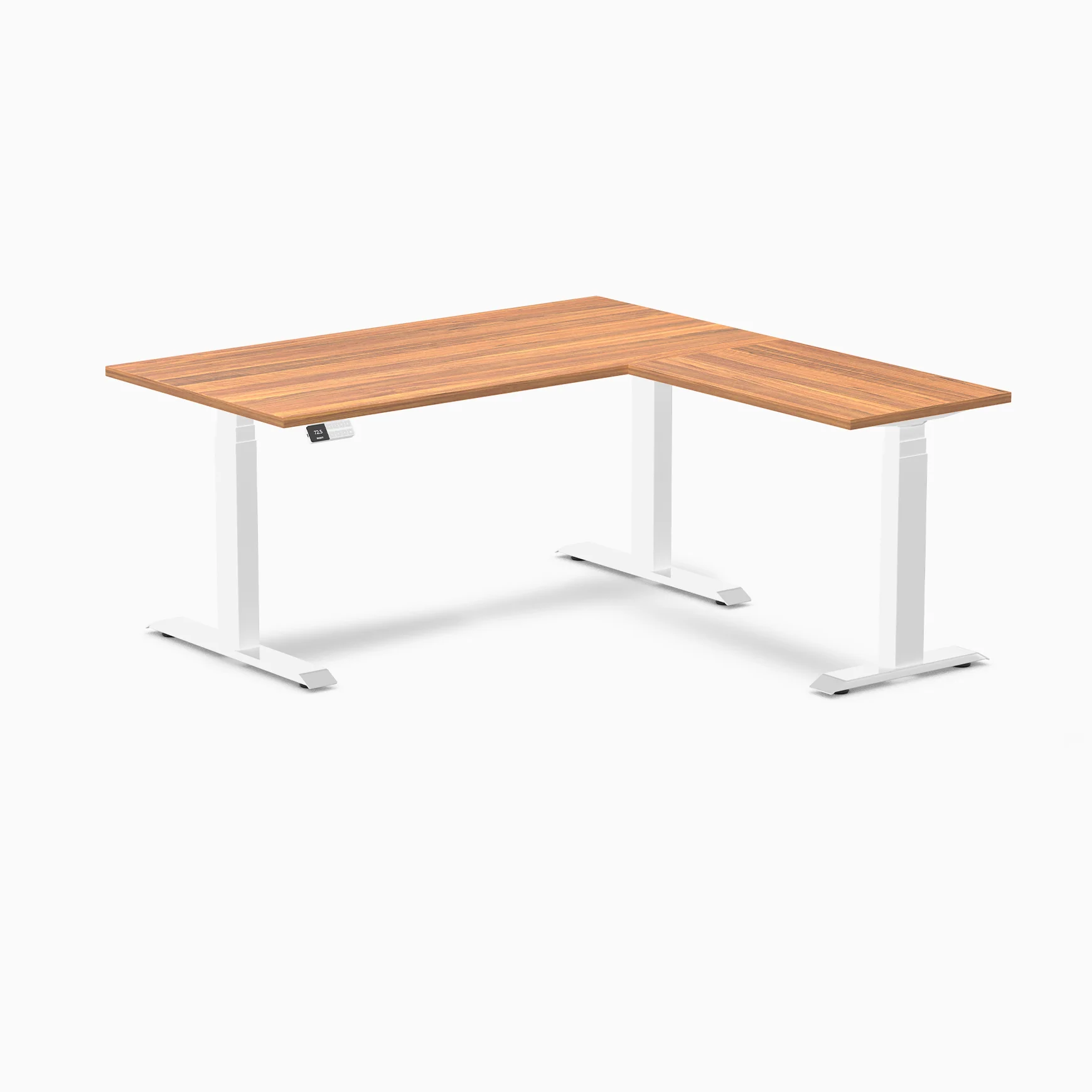 Desky L-Shape Laminate Sit Stand Desk - Image 59