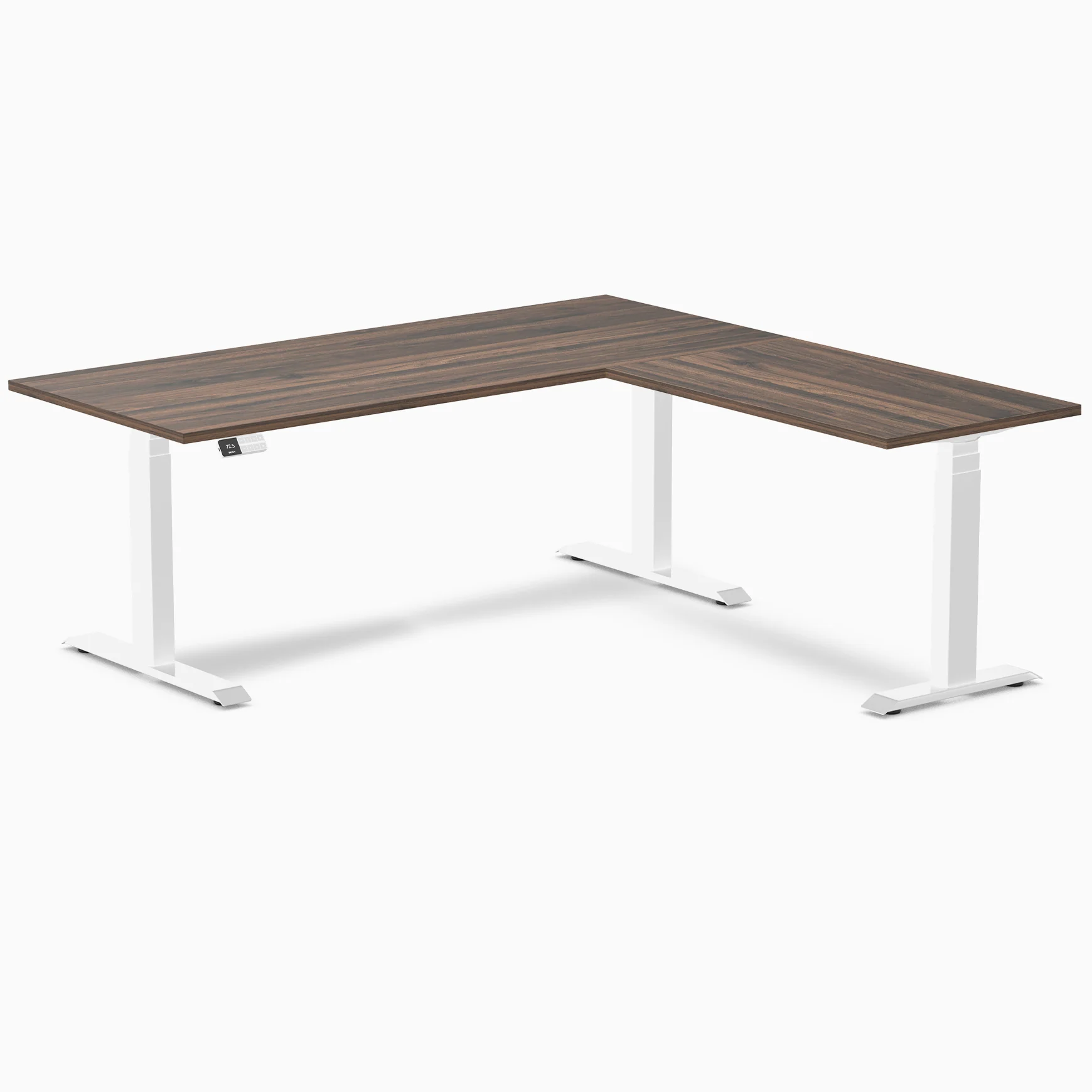 Desky L-Shape Laminate Sit Stand Desk - Image 68