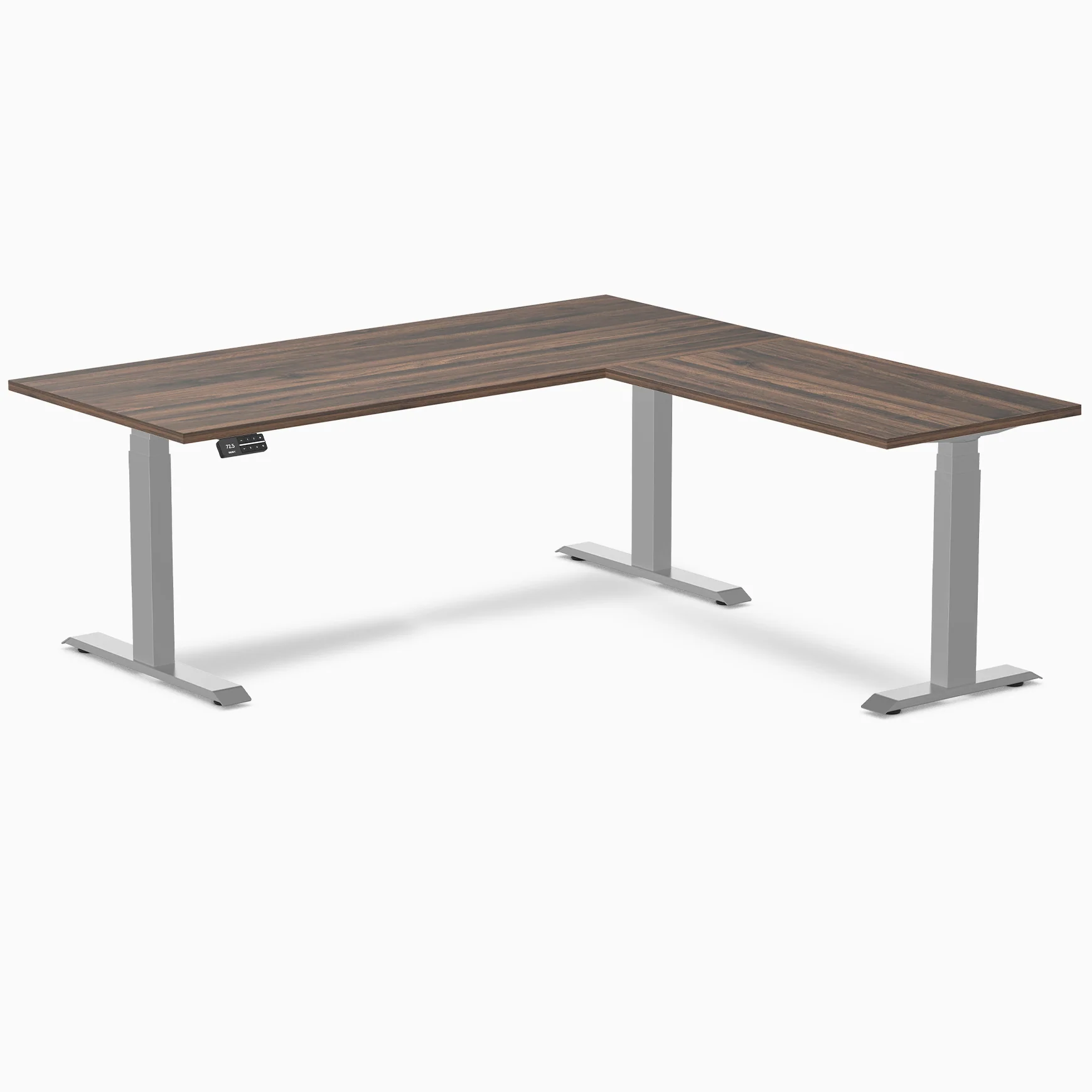 Desky L-Shape Laminate Sit Stand Desk - Image 69