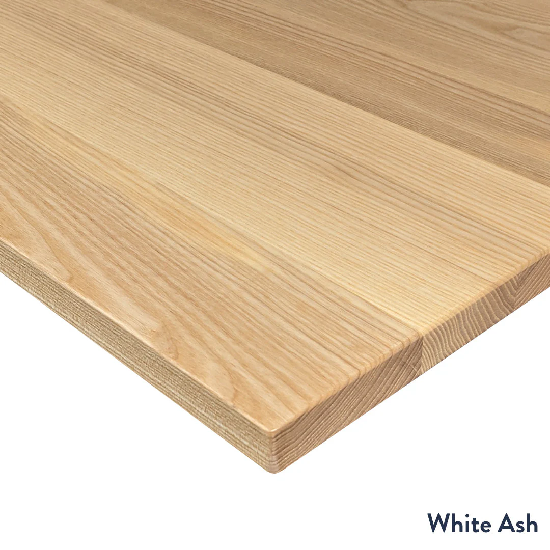Desky Hardwood L-Shape Sit Stand Desk - Image 7