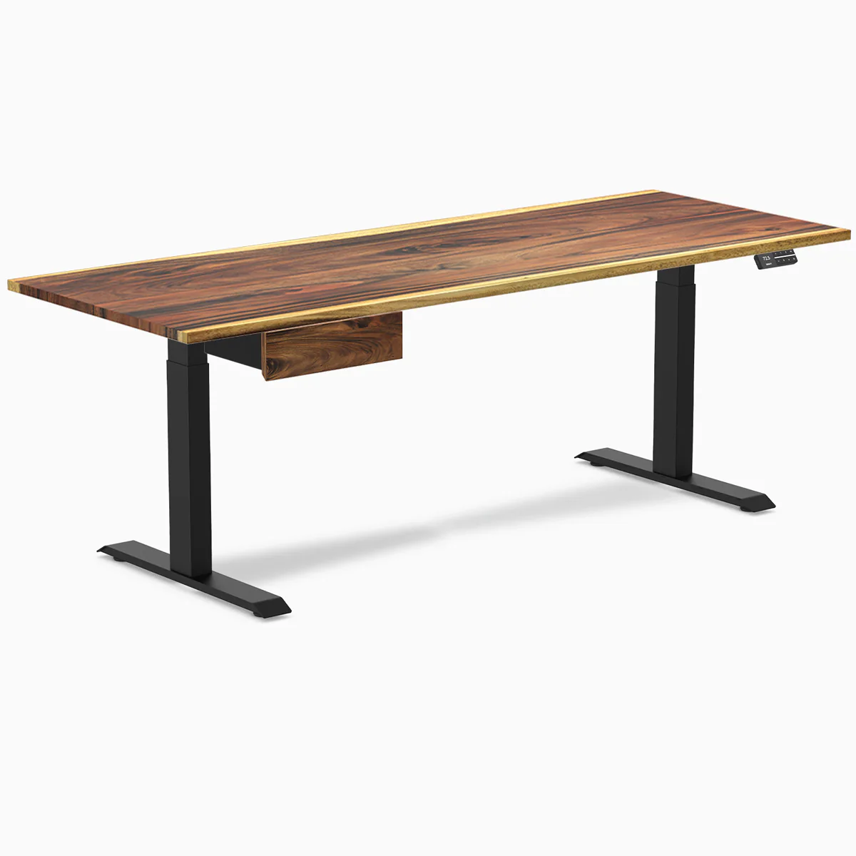 Desky Dual Hardwood Standing Desk With Drawer - Image 102