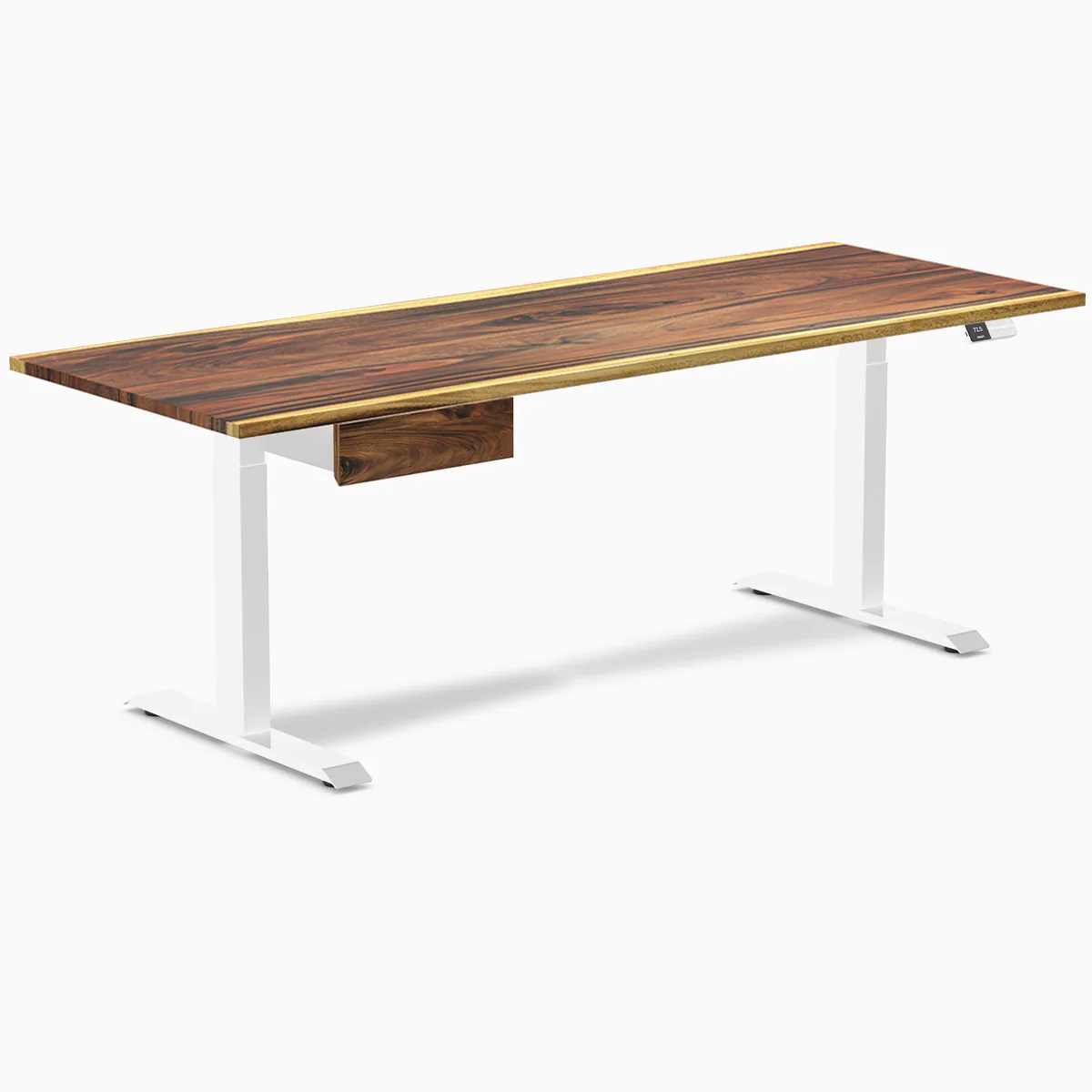 Desky Dual Hardwood Standing Desk With Drawer - Image 103