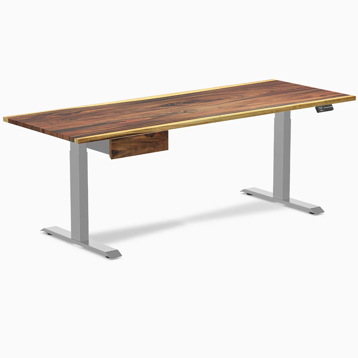 Desky Dual Hardwood Standing Desk With Drawer - Image 105