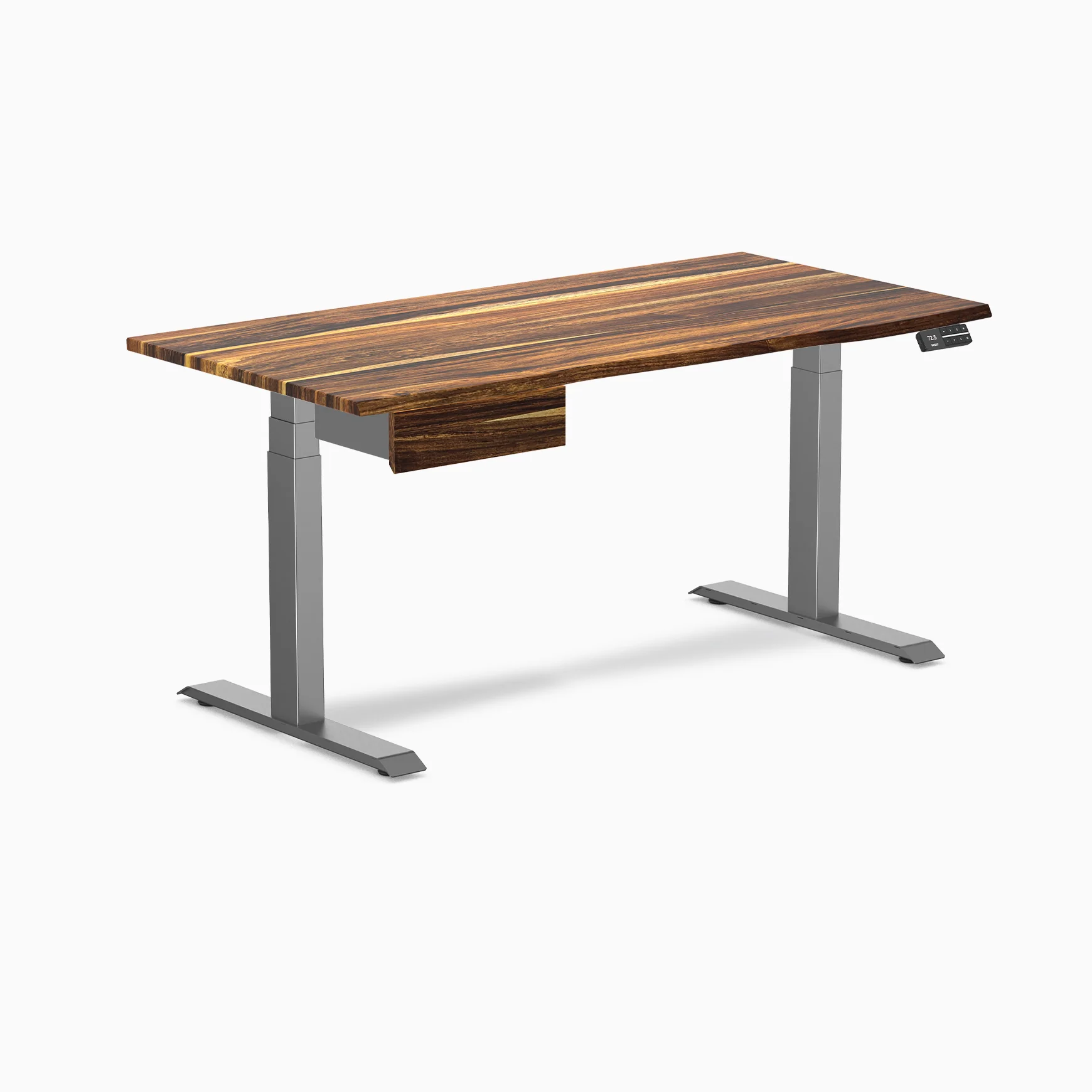 Desky Dual Hardwood Standing Desk With Drawer - Image 14