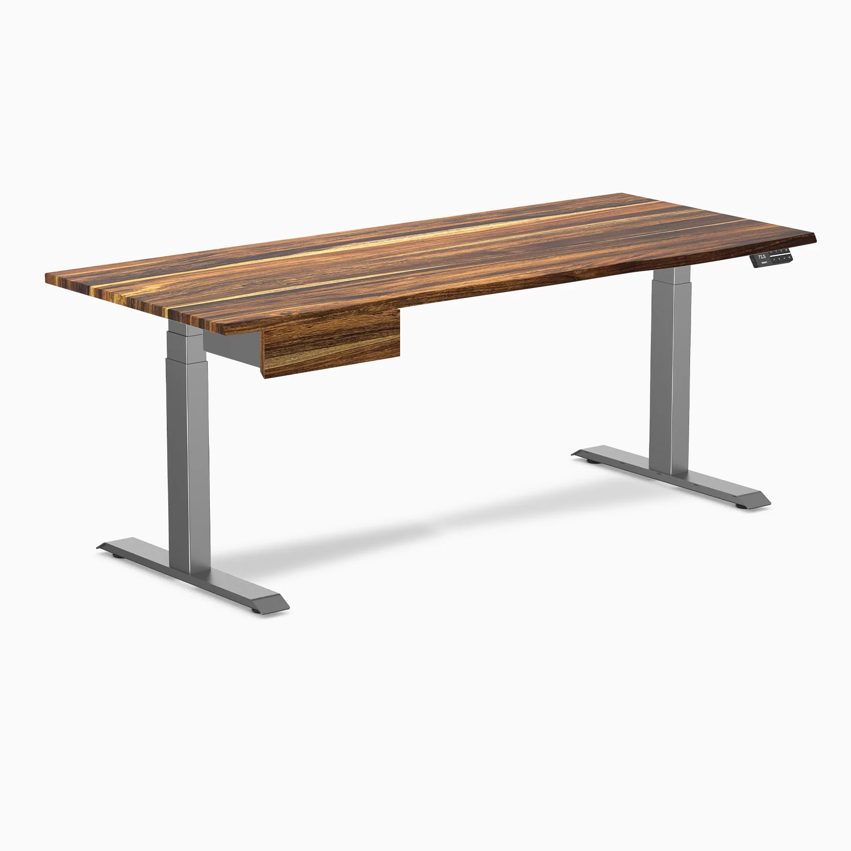 Desky Dual Hardwood Standing Desk With Drawer - Image 15