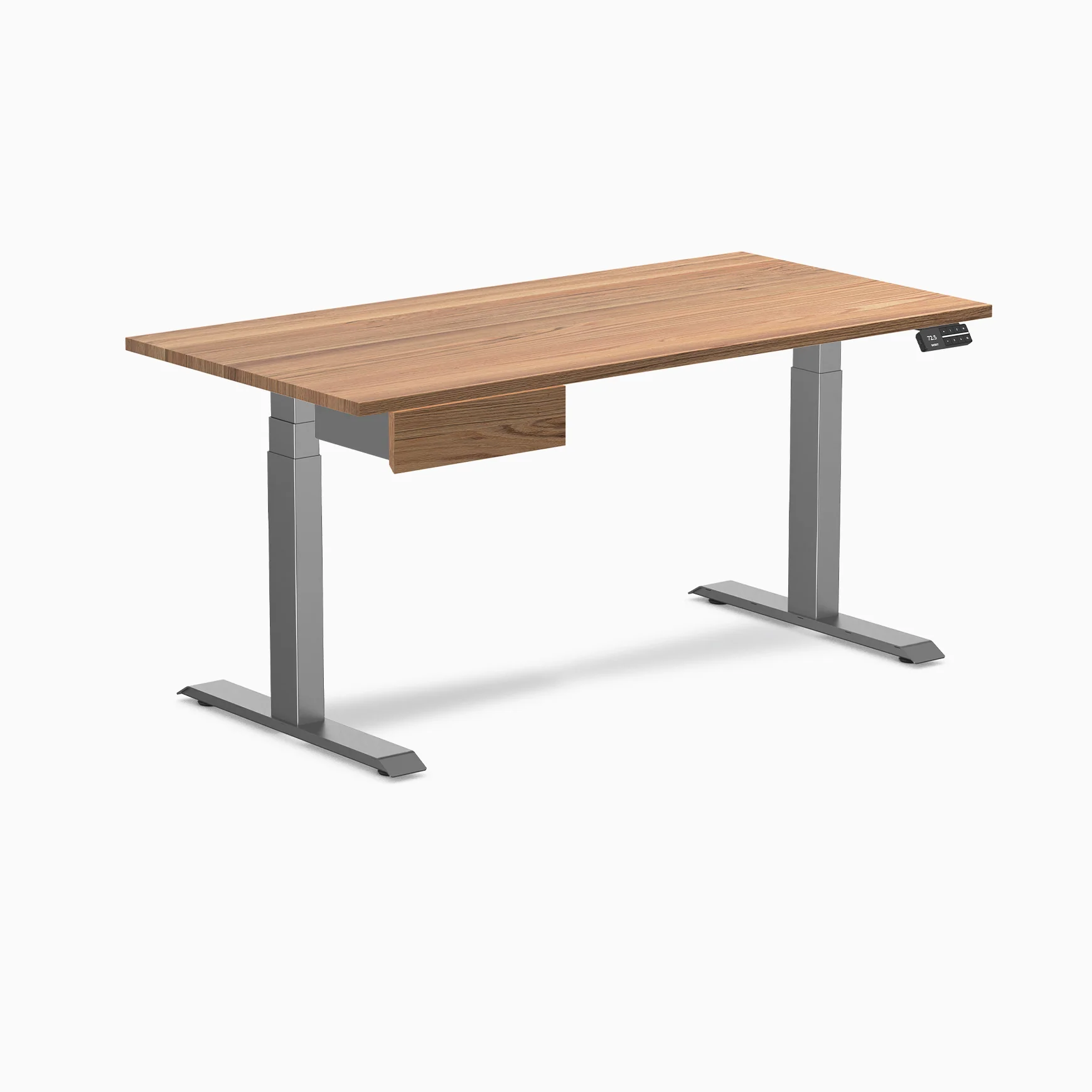 Desky Dual Hardwood Standing Desk With Drawer - Image 24