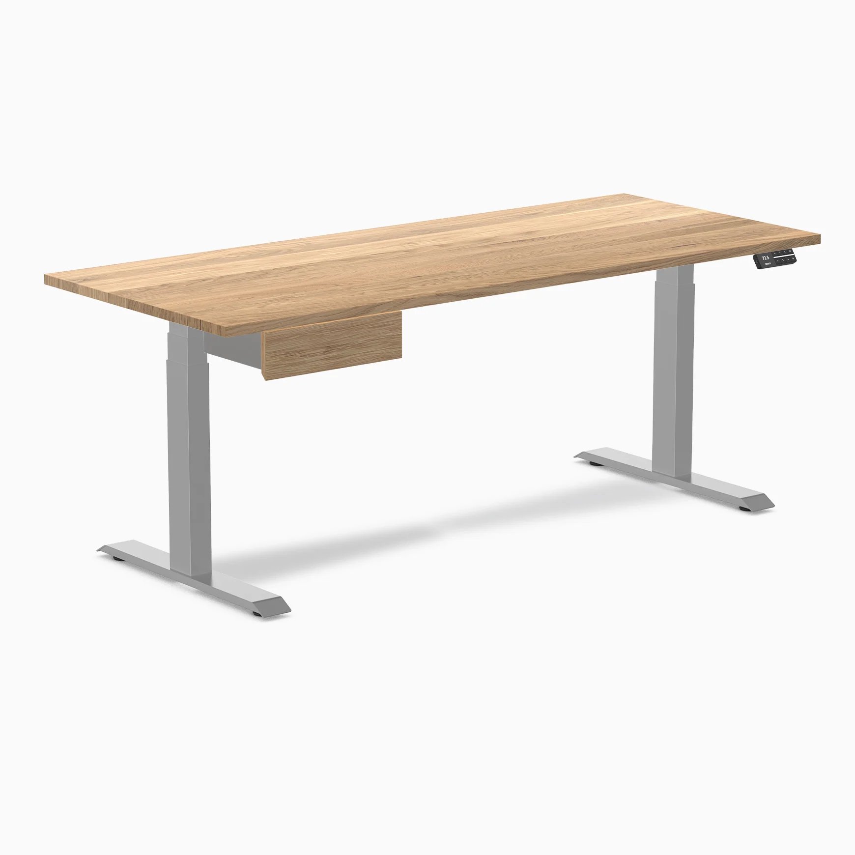 Desky Dual Hardwood Standing Desk With Drawer - Image 43