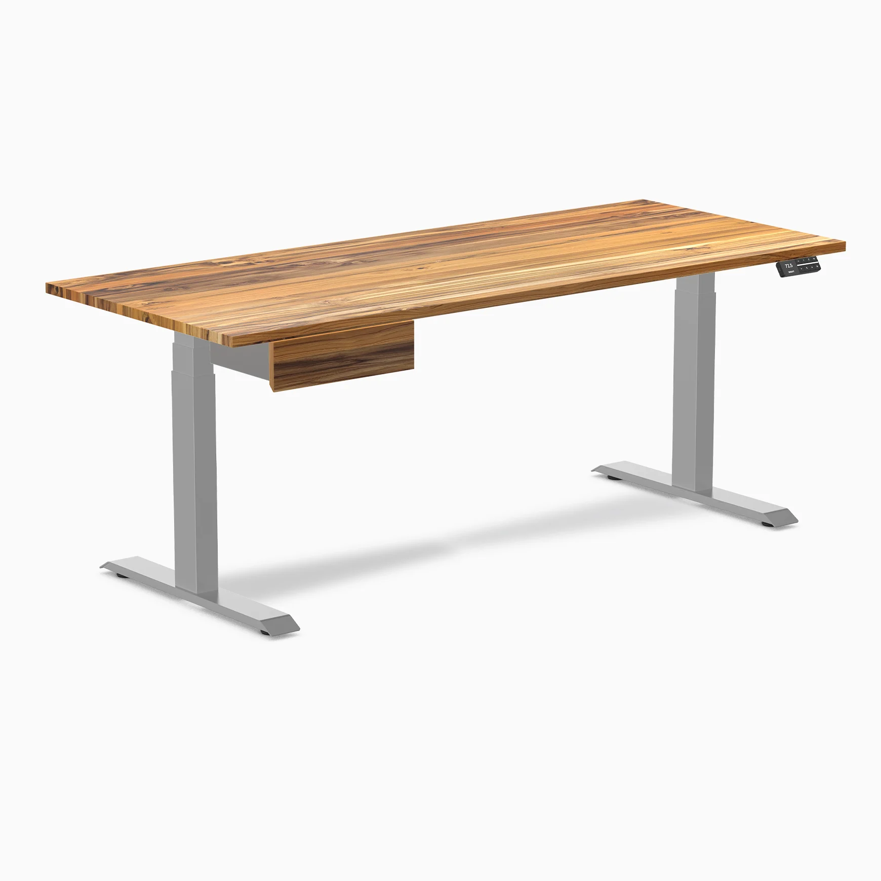 Desky Dual Hardwood Standing Desk With Drawer - Image 55