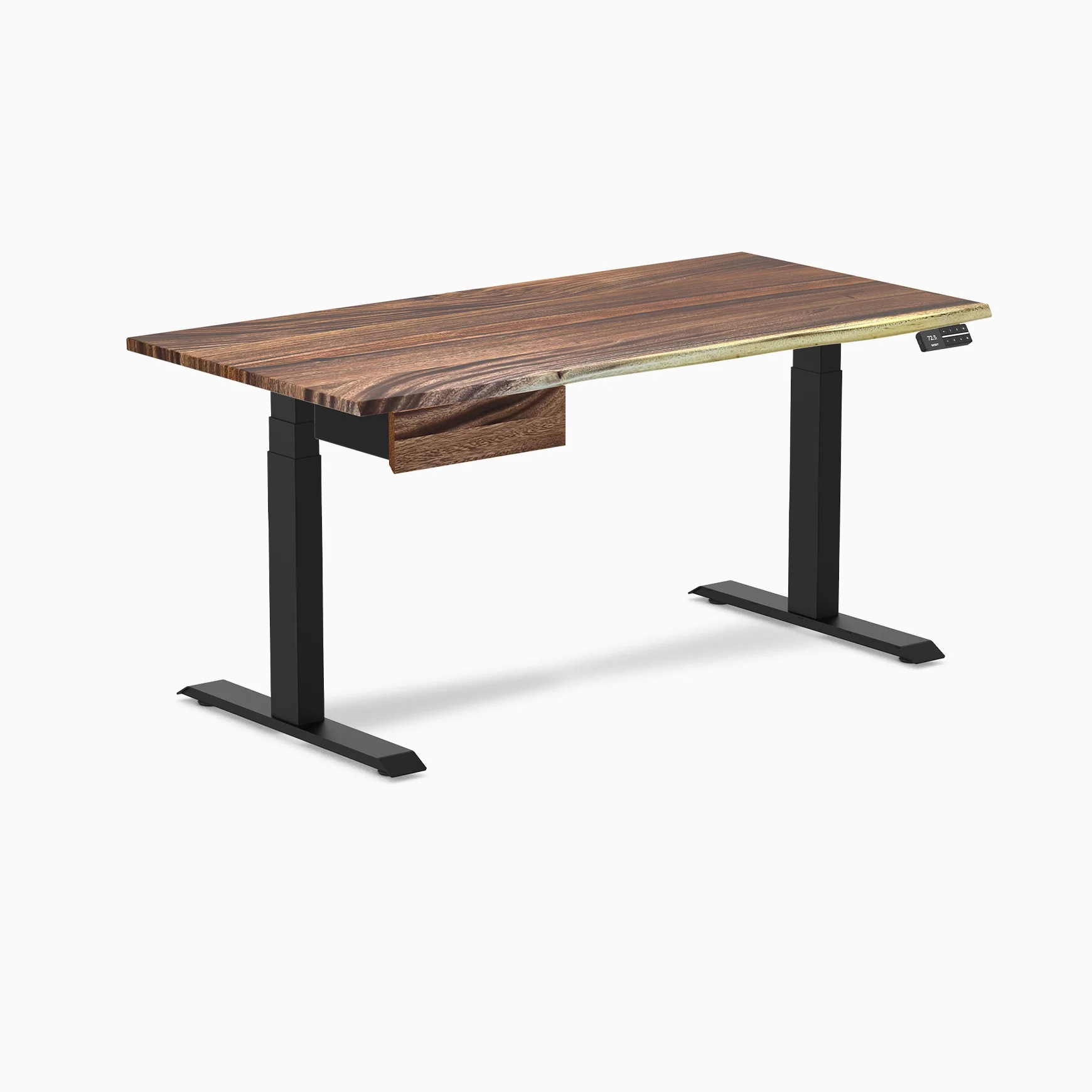 Desky Dual Hardwood Standing Desk With Drawer - Image 62
