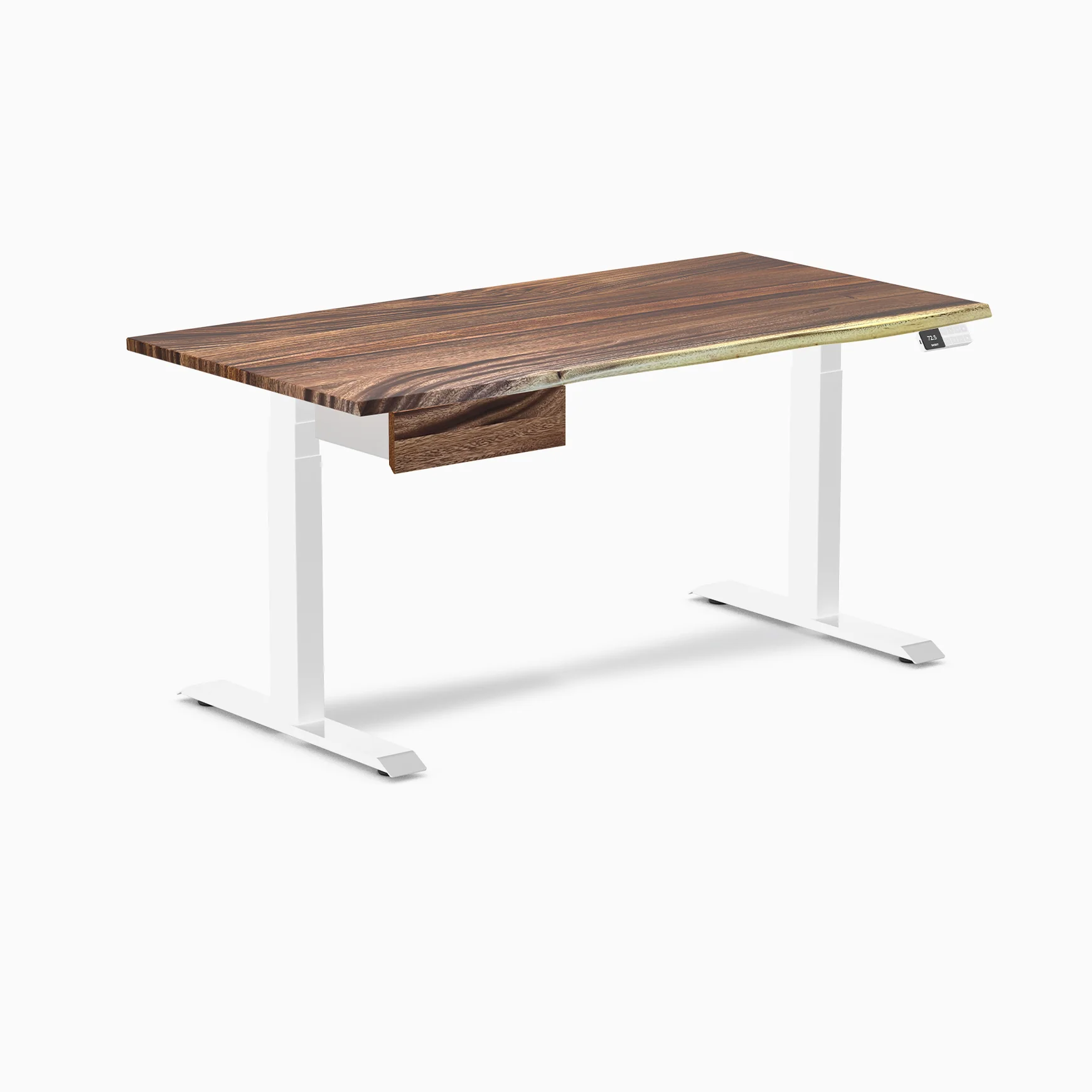 Desky Dual Hardwood Standing Desk With Drawer - Image 63