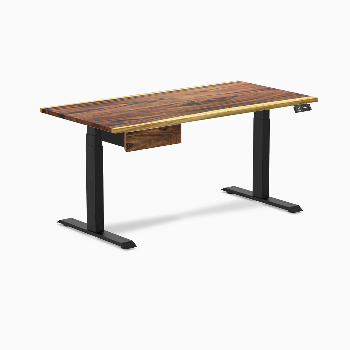 Desky Dual Hardwood Standing Desk With Drawer - Image 70