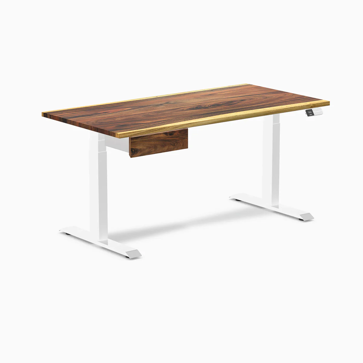 Desky Dual Hardwood Standing Desk With Drawer - Image 71