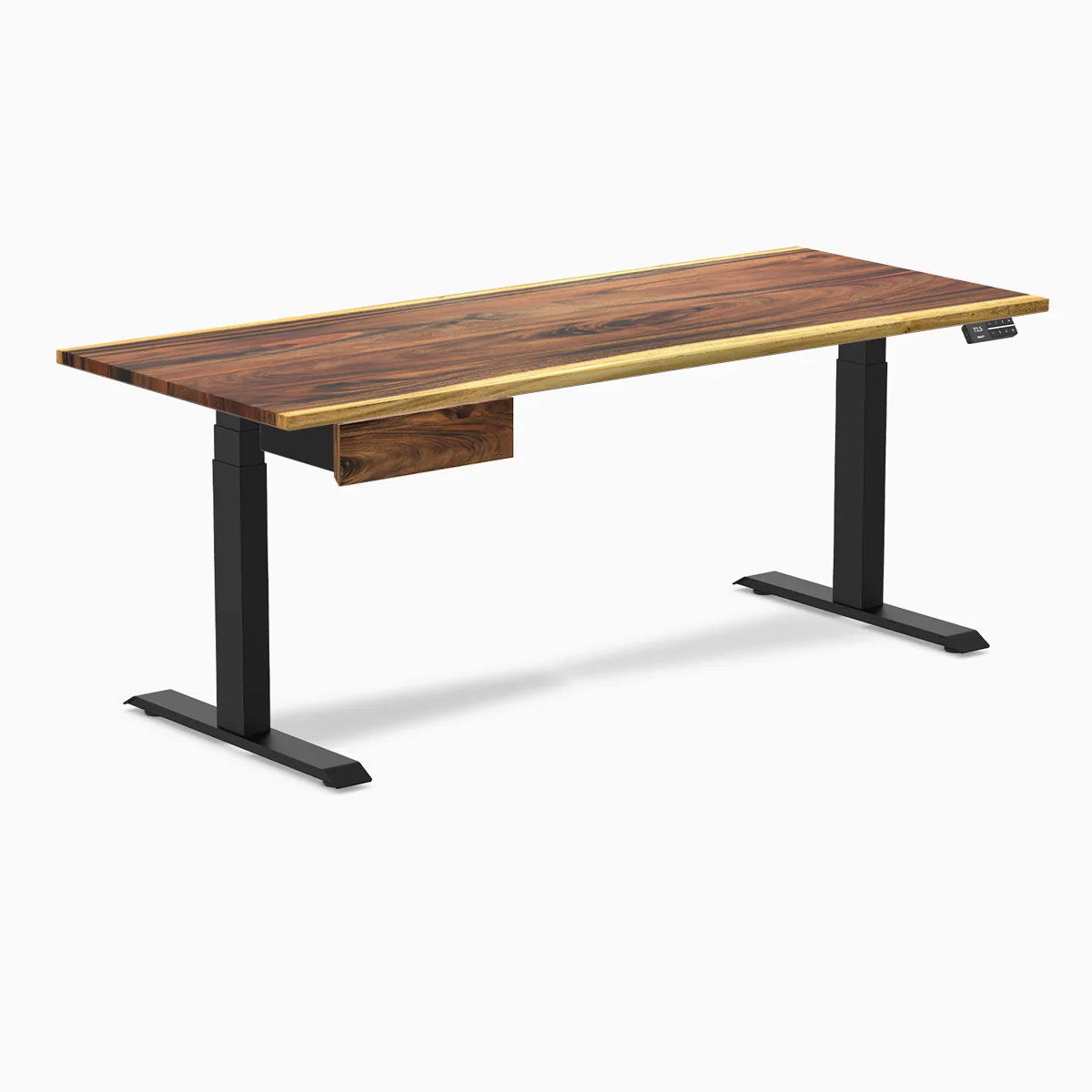 Desky Dual Hardwood Standing Desk With Drawer - Image 74
