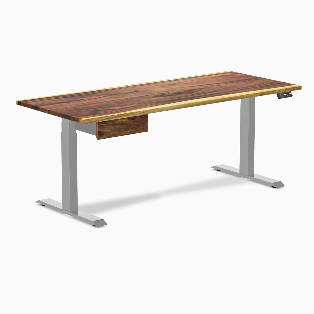 Desky Dual Hardwood Standing Desk With Drawer - Image 77