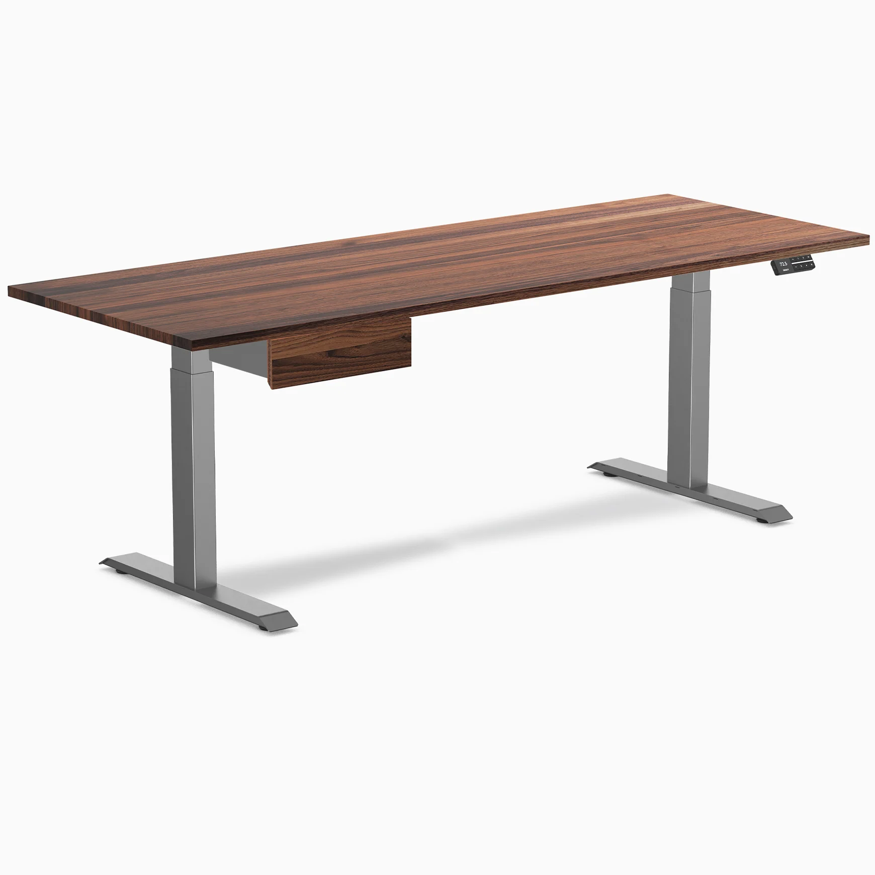 Desky Dual Hardwood Standing Desk With Drawer - Image 80