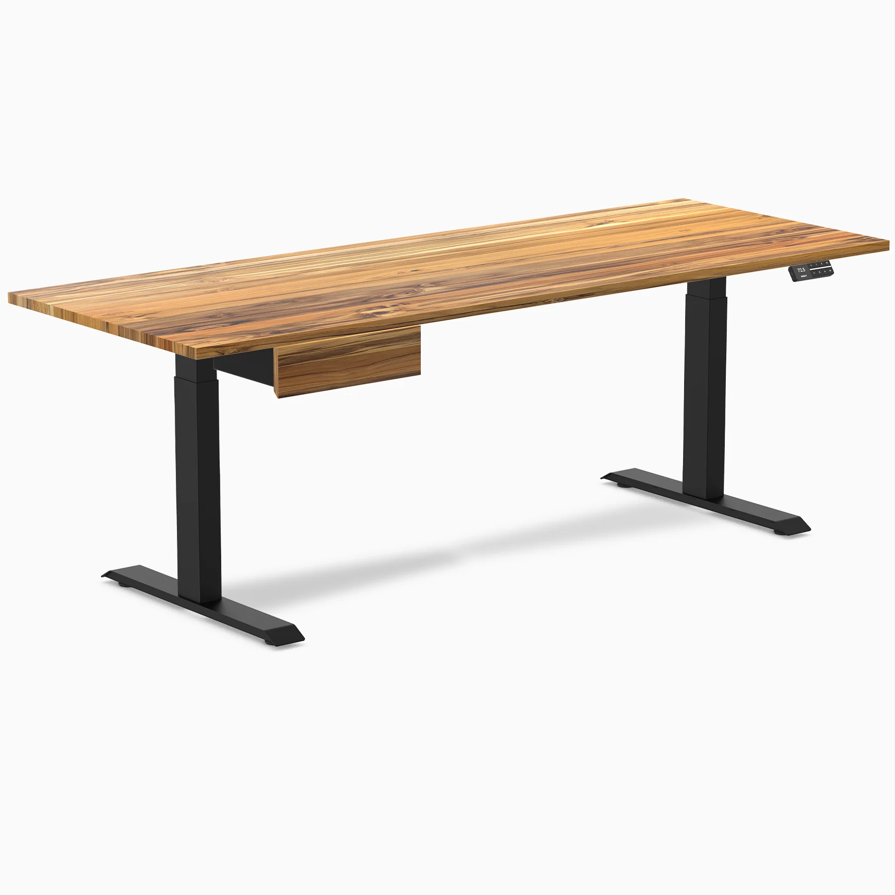 Desky Dual Hardwood Standing Desk With Drawer - Image 94