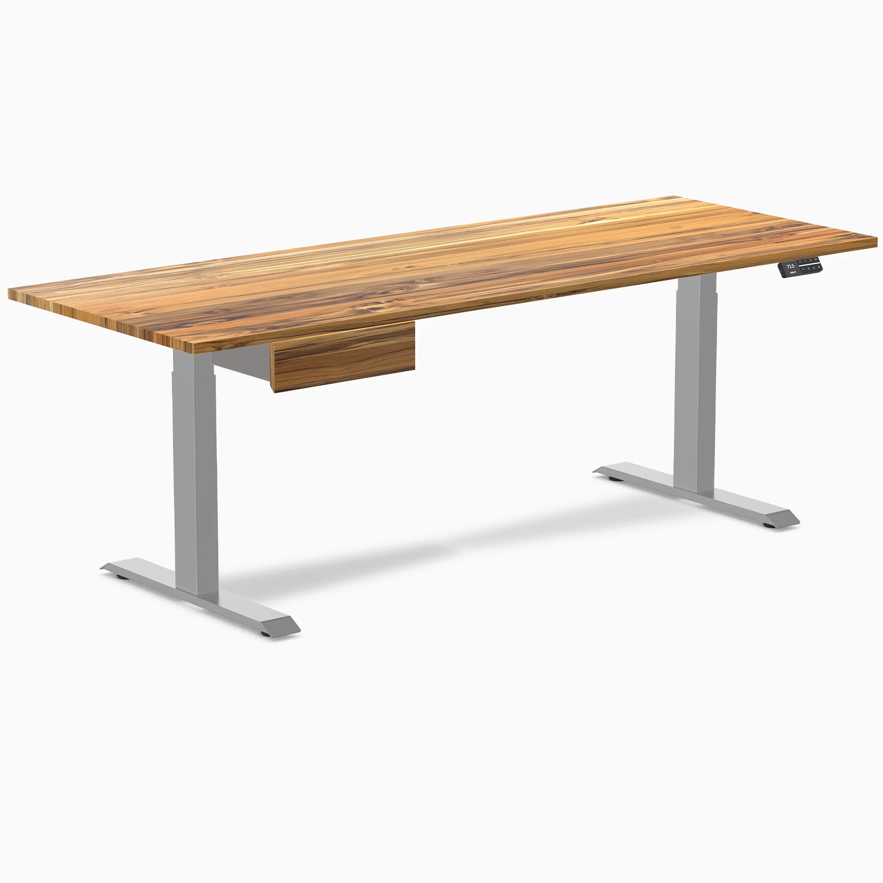 Desky Dual Hardwood Standing Desk With Drawer - Image 97