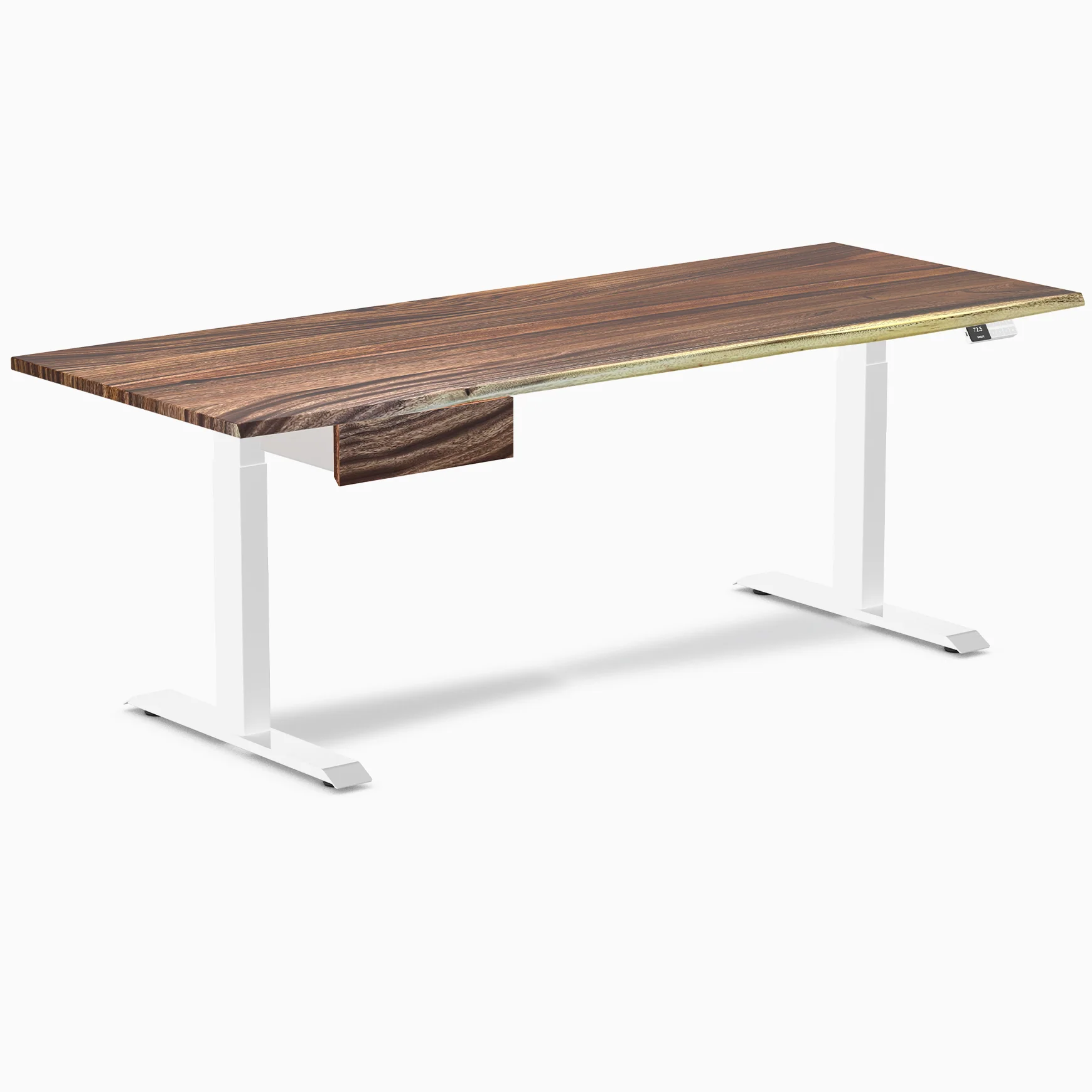 Desky Dual Hardwood Standing Desk With Drawer - Image 99