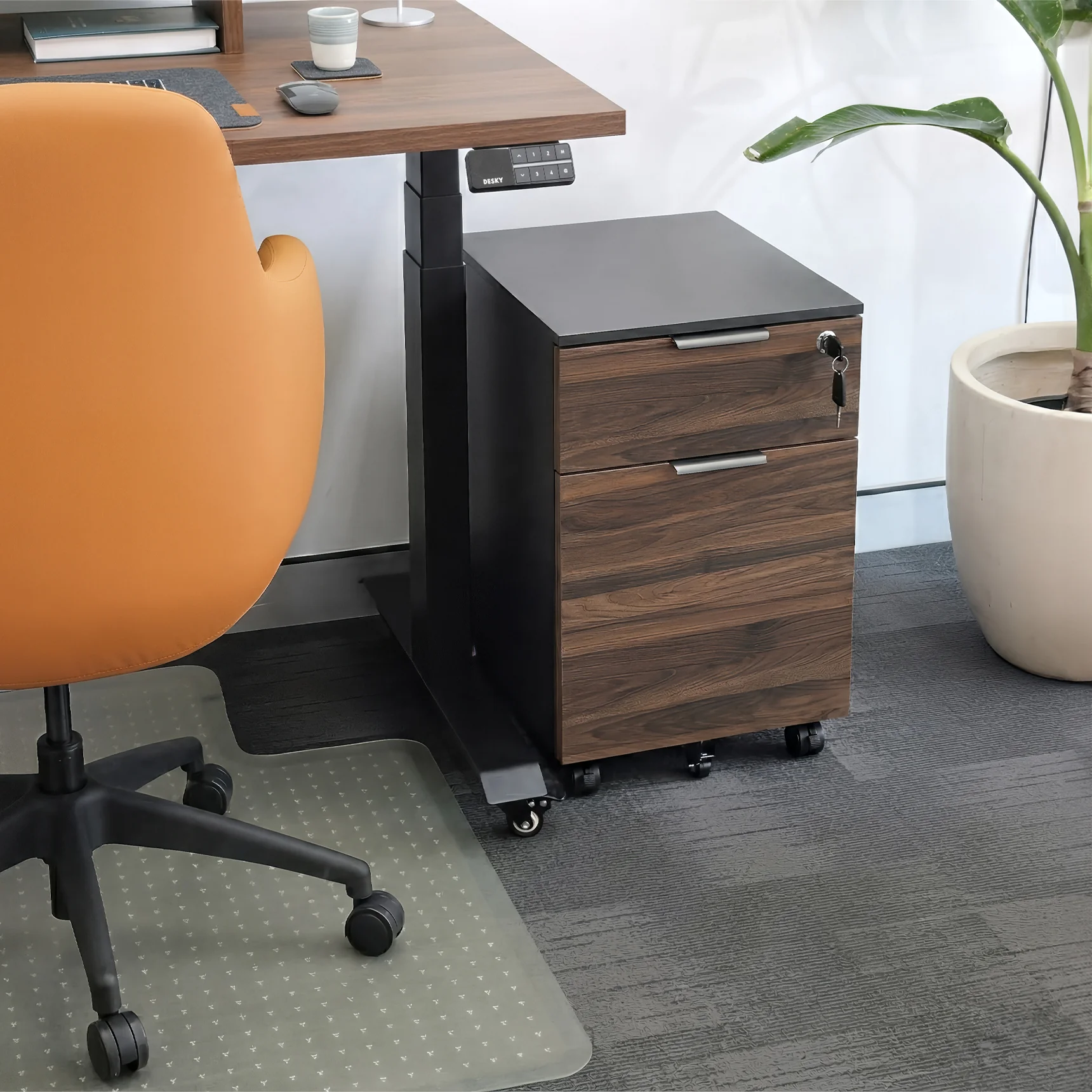 Desky Minimal Filing Cabinet - Image 4