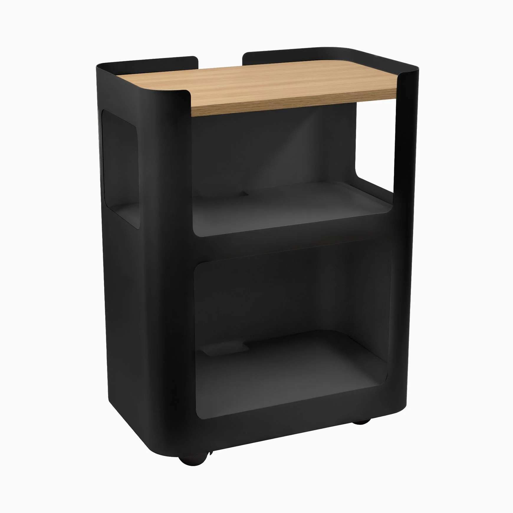 Desky Minimal Open Mobile Pedestal - Image 21