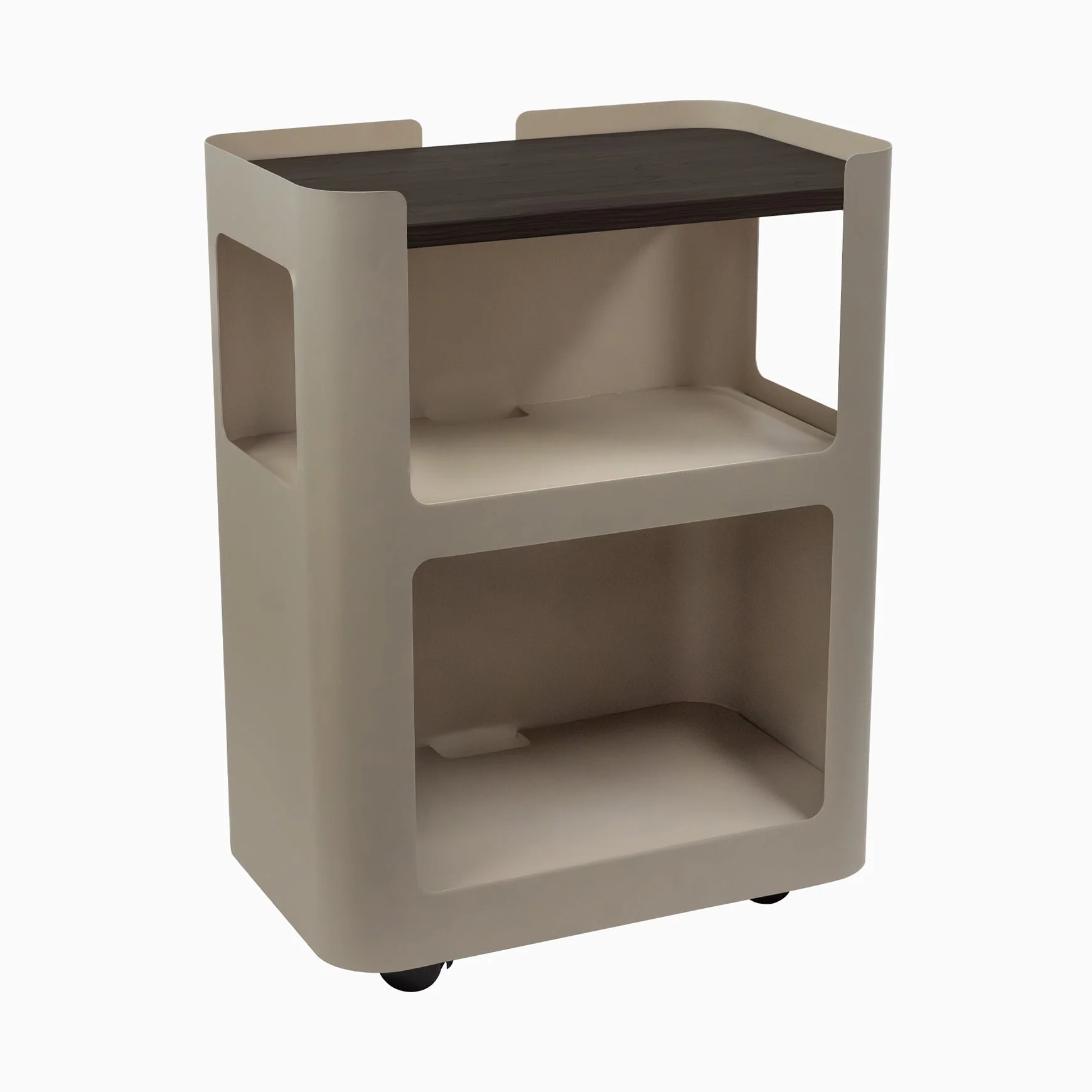 Desky Minimal Open Mobile Pedestal - Image 26