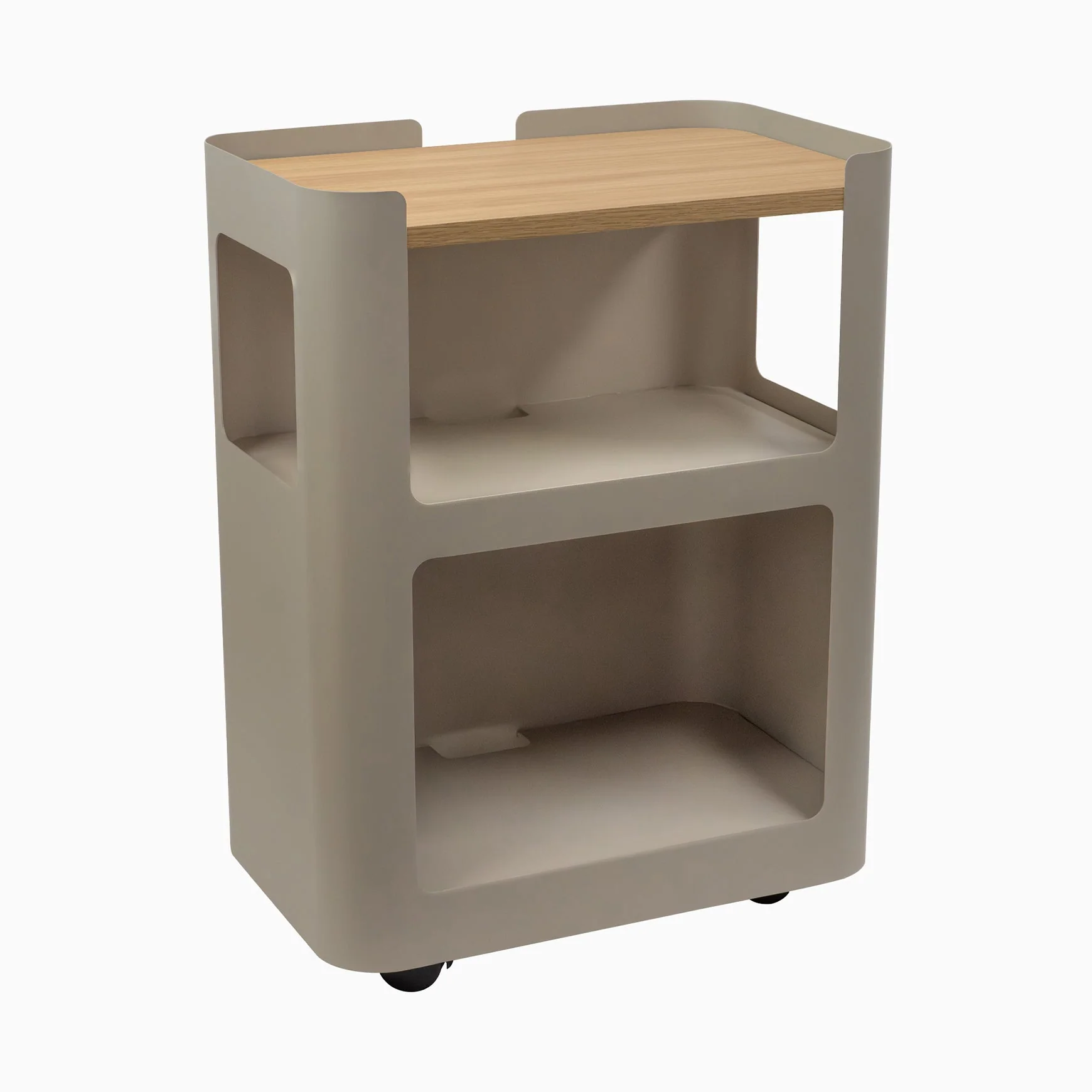 Desky Minimal Open Mobile Pedestal - Image 29
