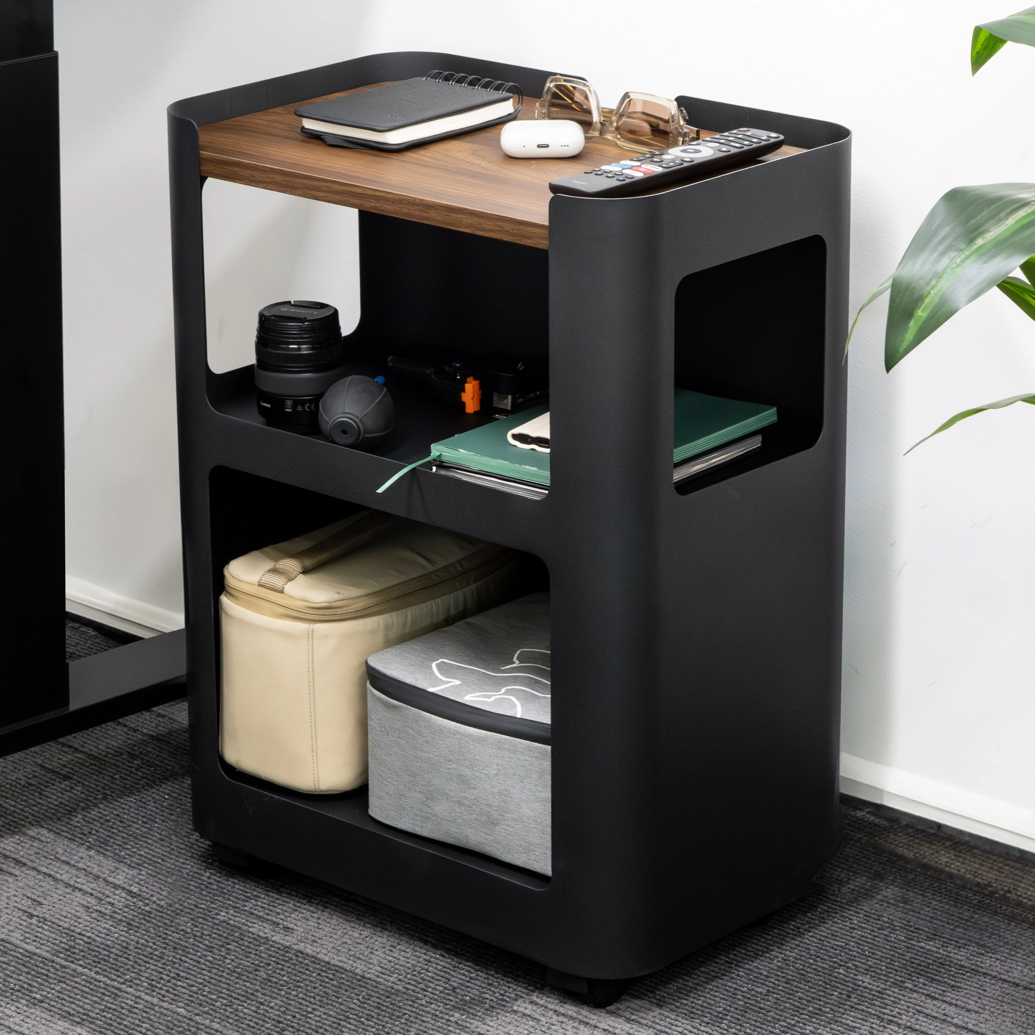 Desky Minimal Open Mobile Pedestal - Image 3