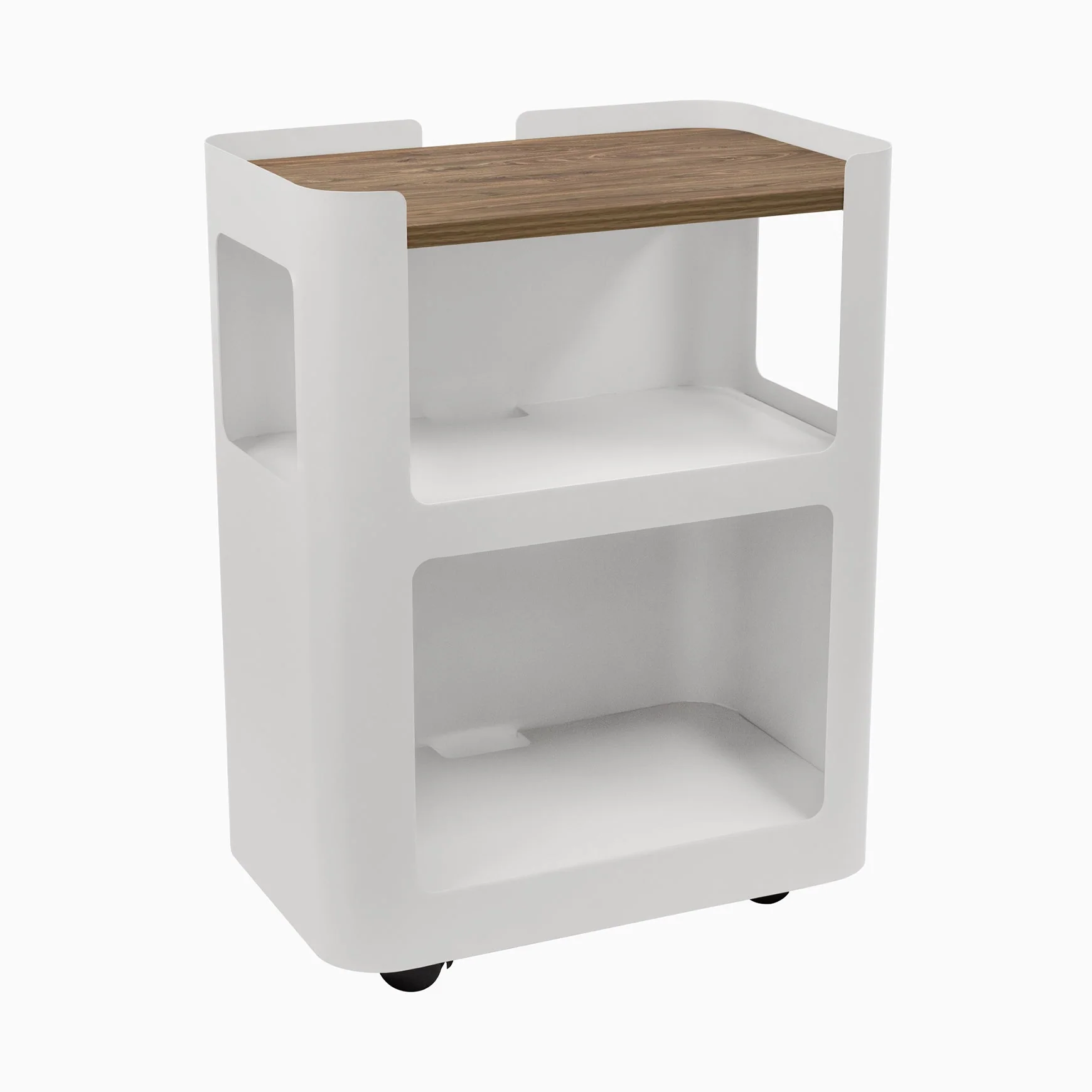 Desky Minimal Open Mobile Pedestal - Image 33
