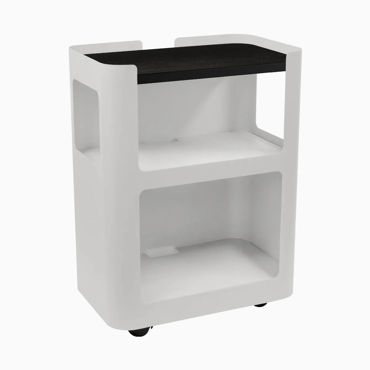 Desky Minimal Open Mobile Pedestal - Image 65