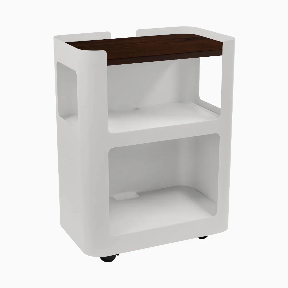 Desky Minimal Open Mobile Pedestal - Image 68