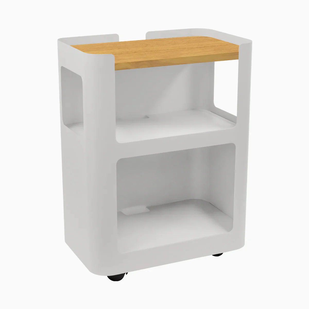 Desky Minimal Open Mobile Pedestal - Image 74